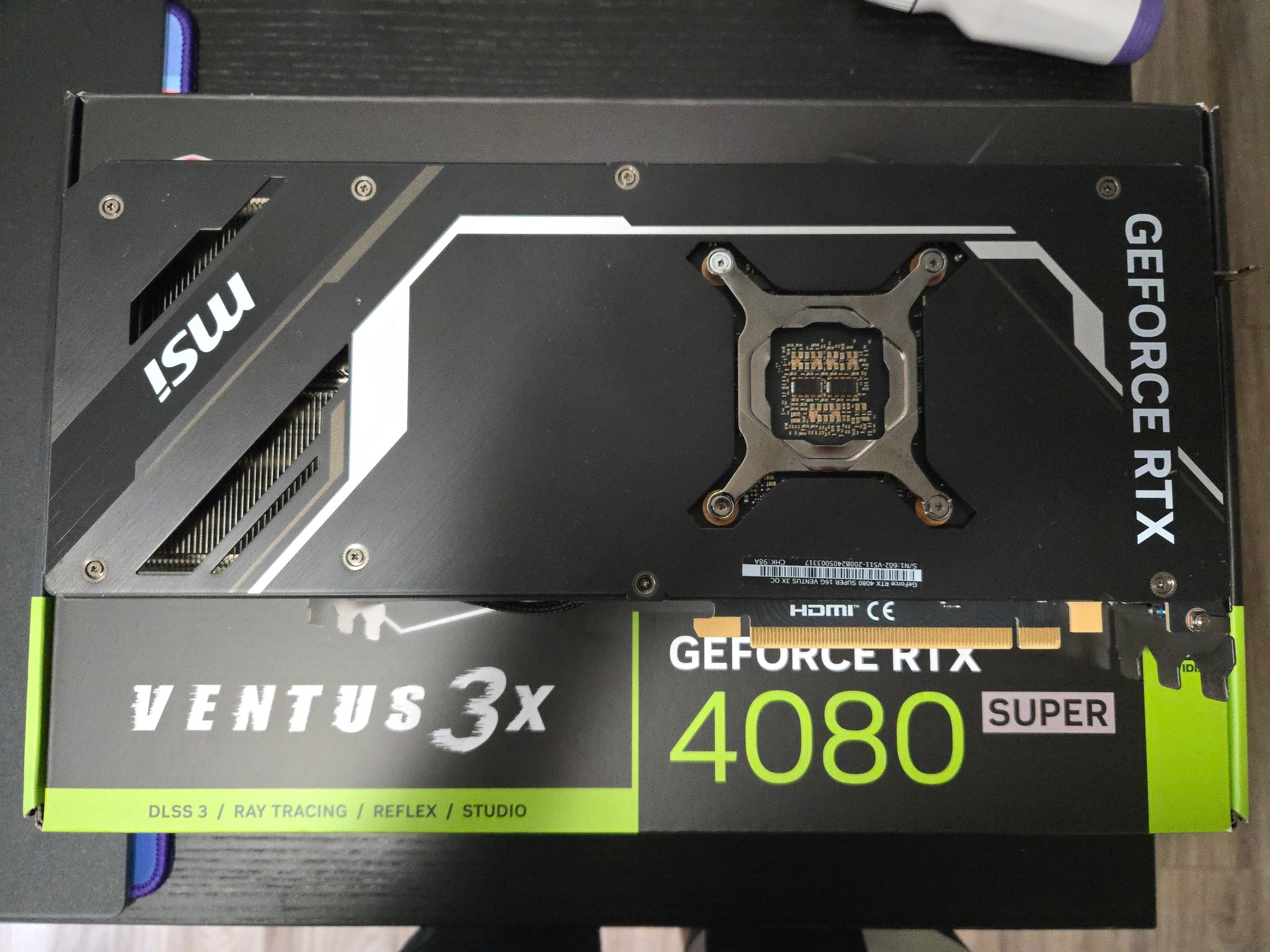 MSI GeForce RTX 4080 SUPER 16G VENTUS 3X OC
