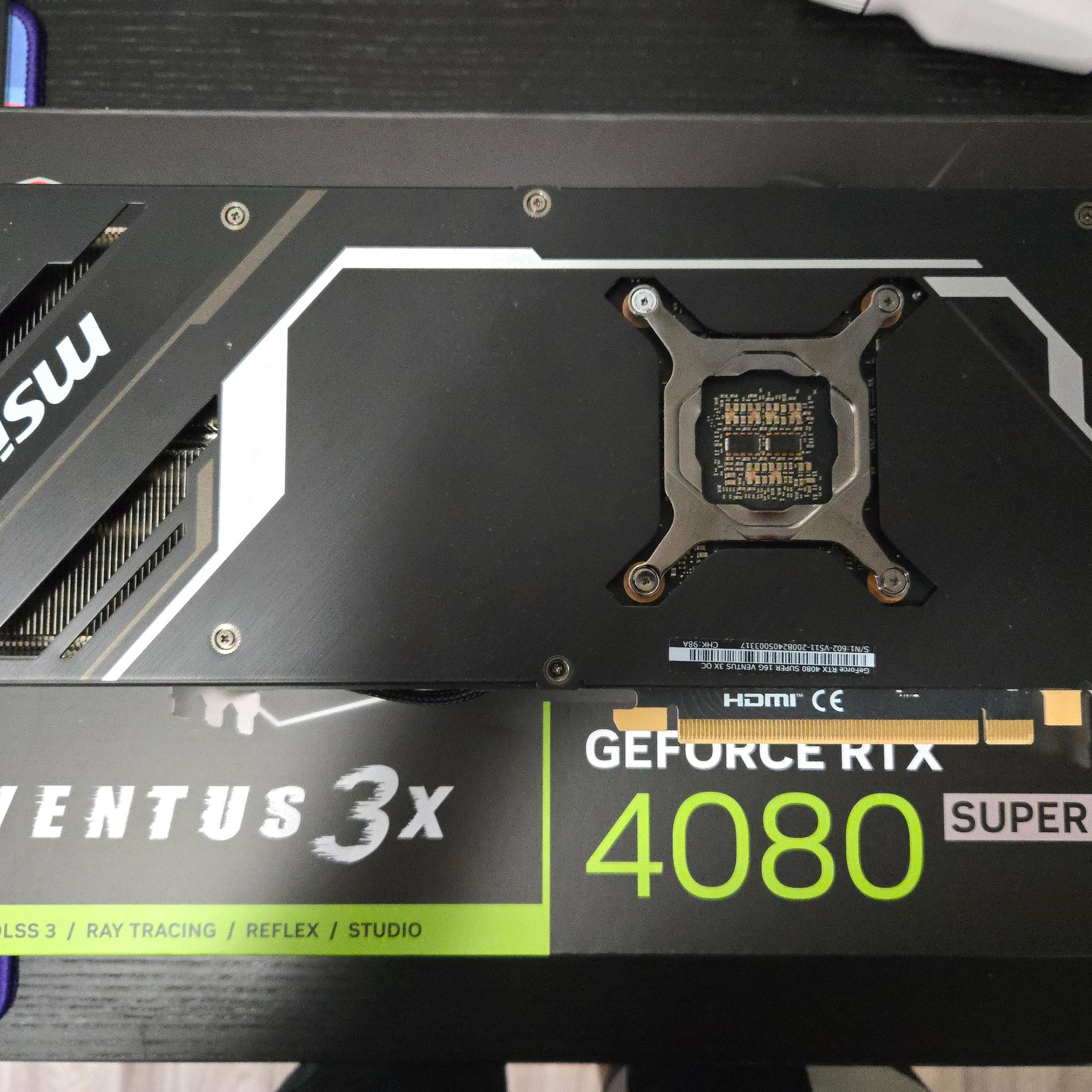 MSI GeForce RTX 4080 SUPER 16G VENTUS 3X OC