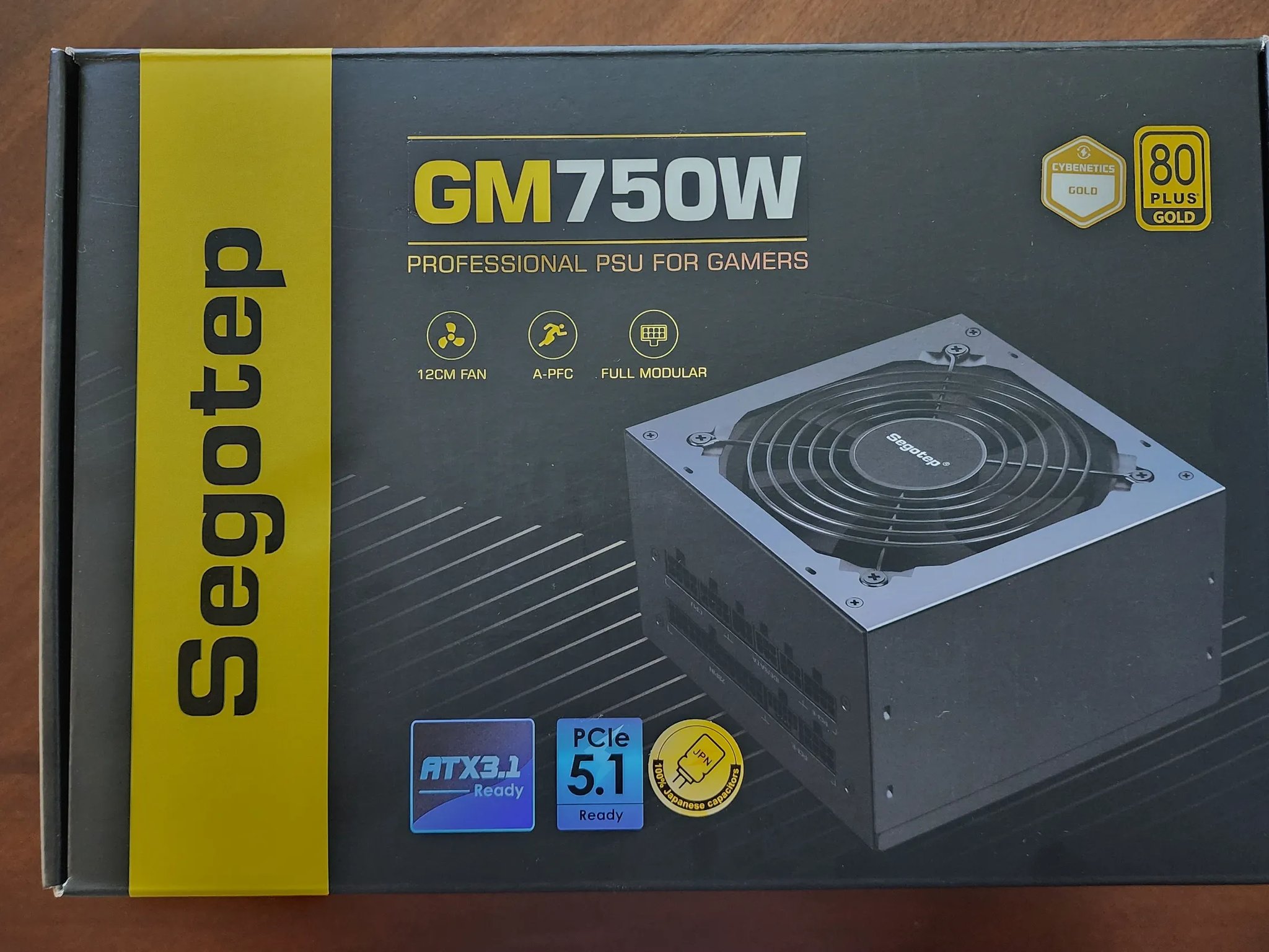Segotep GM750W Fully Modular ATX 3.1 PSU
