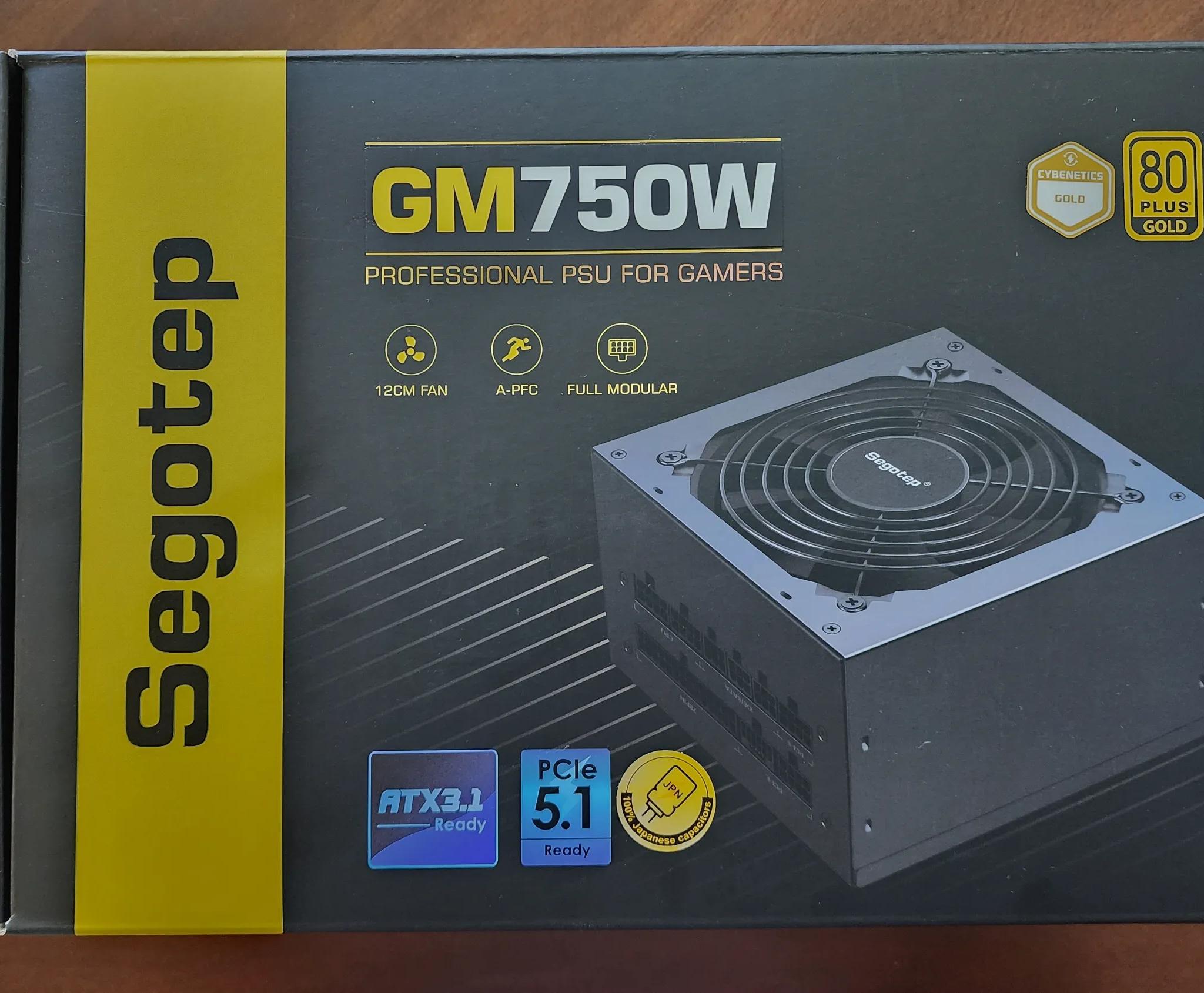Segotep GM750W Fully Modular ATX 3.1 PSU