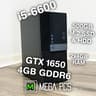Budget Gaming PC GTX1650+i5-6600 | 1TB Storage | 8GB RAM | Activated Win10 Pro