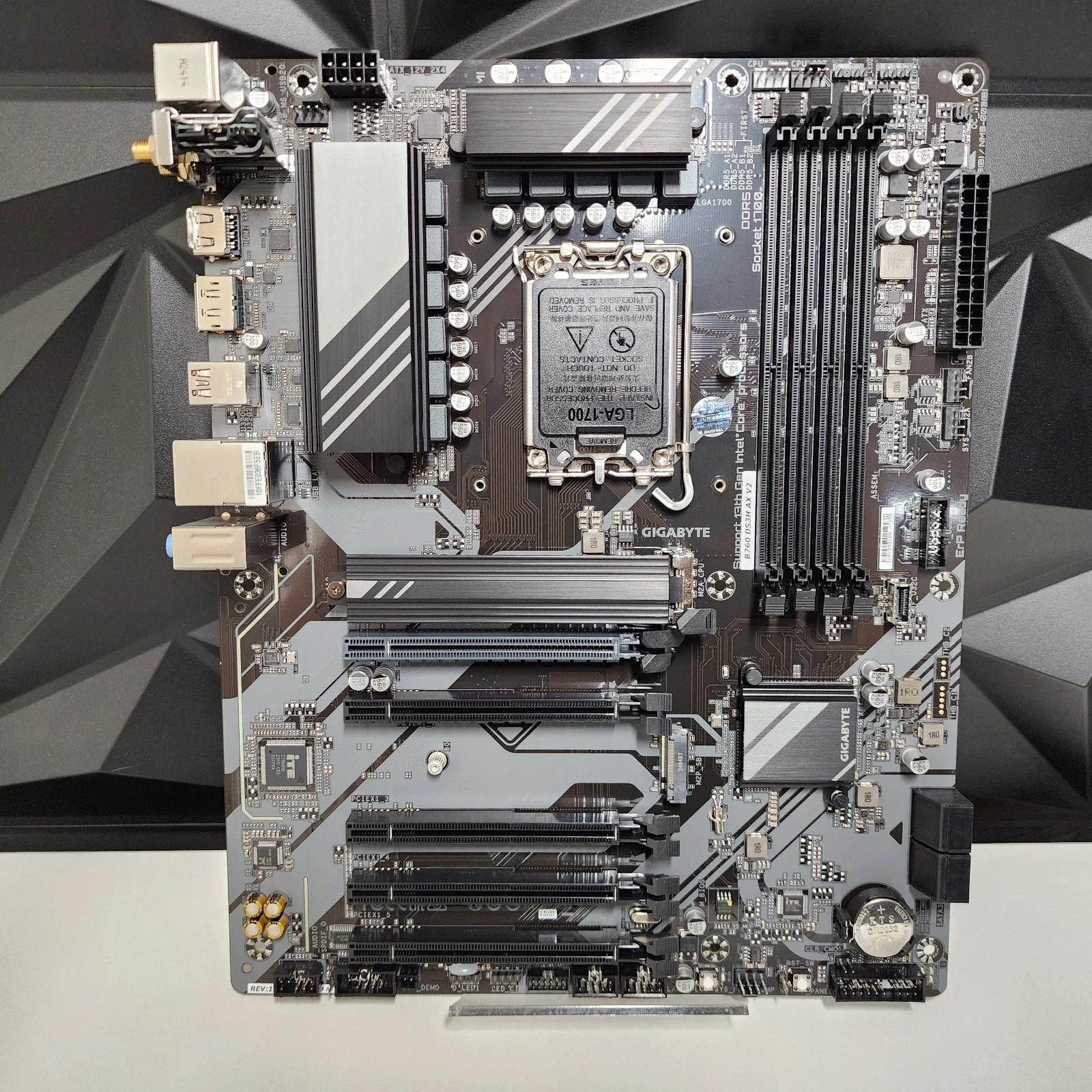UPDATED BIOS GIGABYTE B760 DS3H AX V2 WIFI DDR5 LGA 1700 ATX MOTHERBOARD