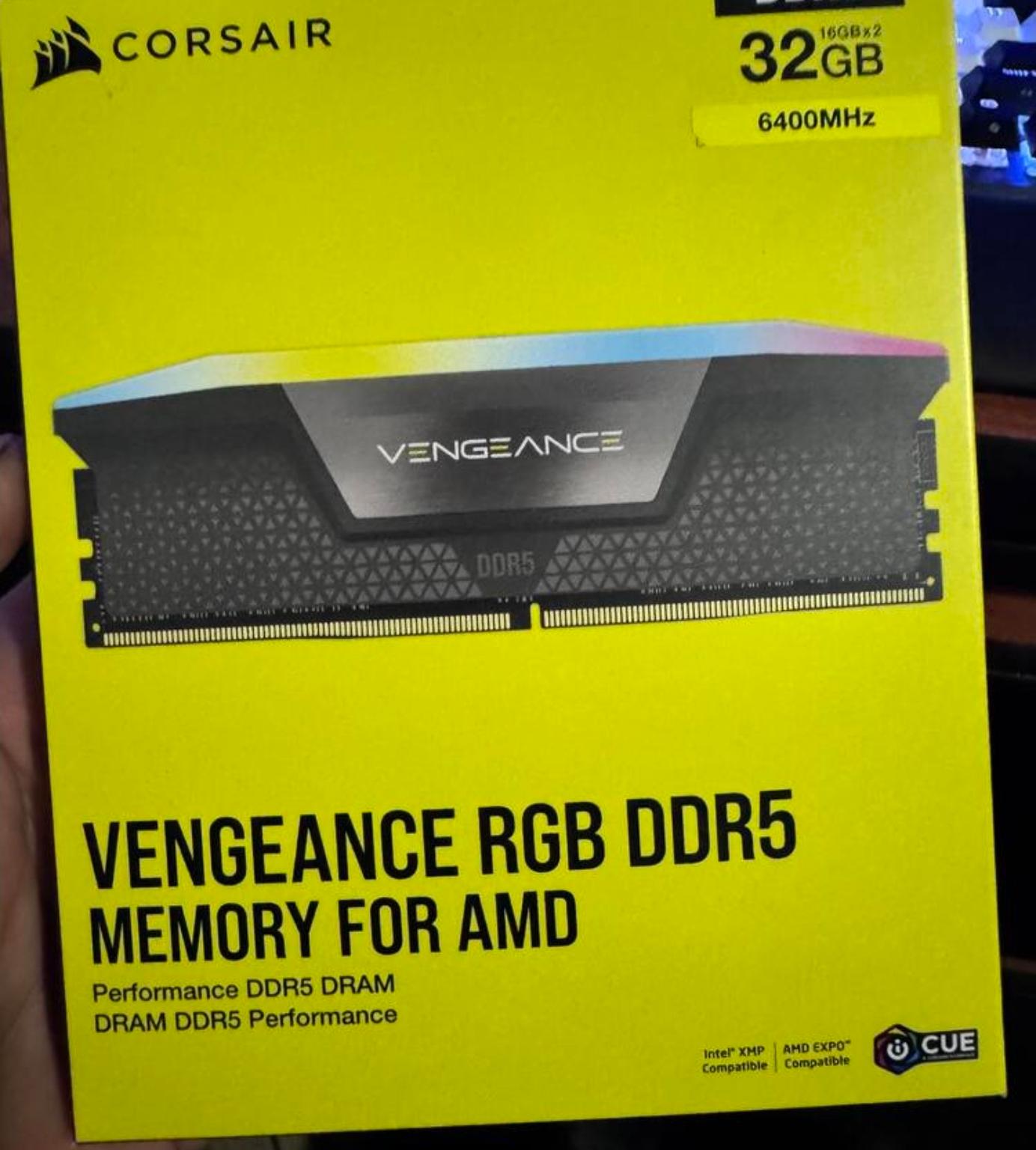 Corsair 6400 CL32 32 GB kit(2x16gb)
