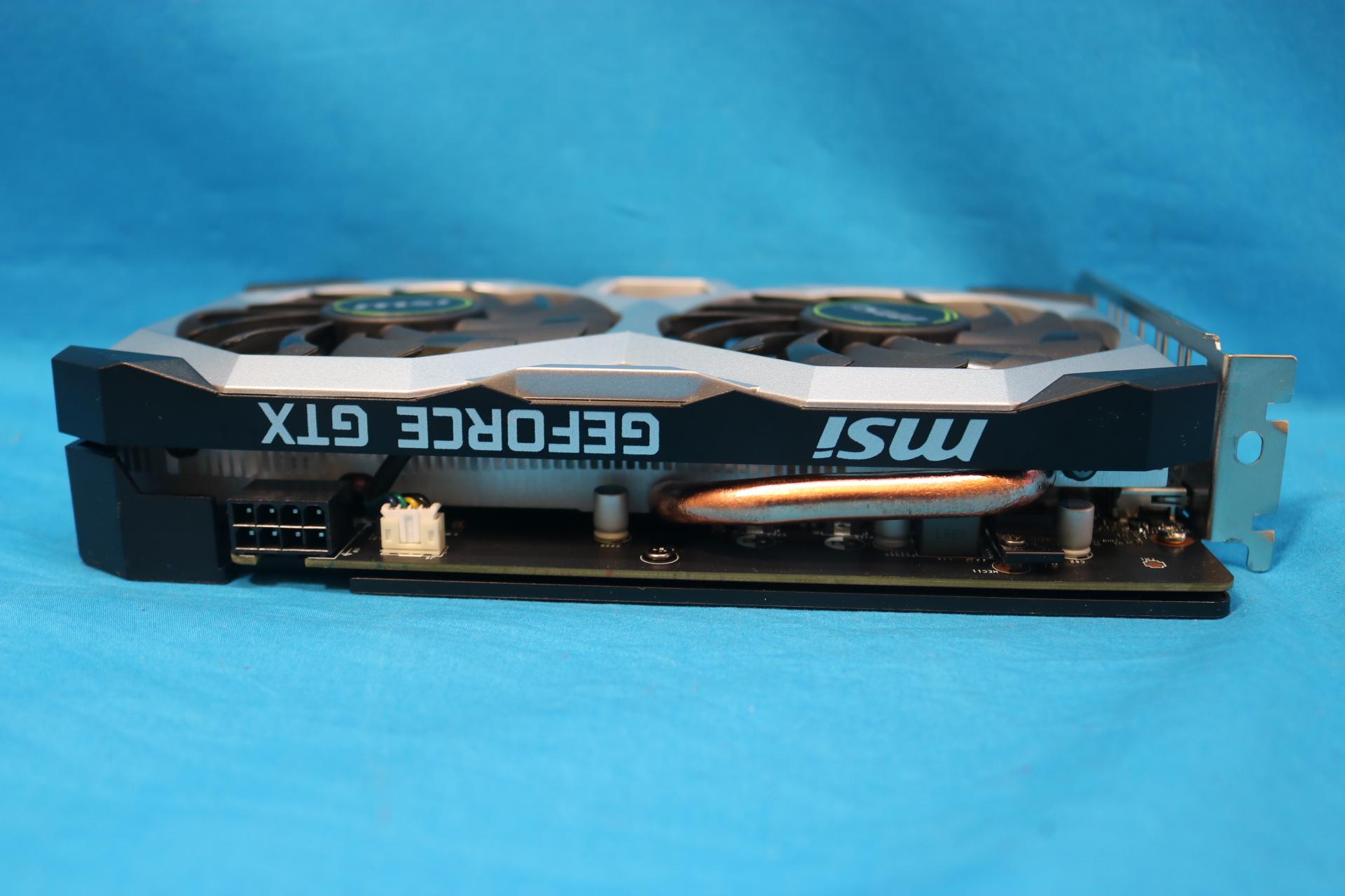 MSI NVIDIA GeForce GTX 1660 Ti Ventus XS 6G OC 6GB GDDR6 PCIe 3.0 x16 Desktop GPU MS-V375 VER: 1.2