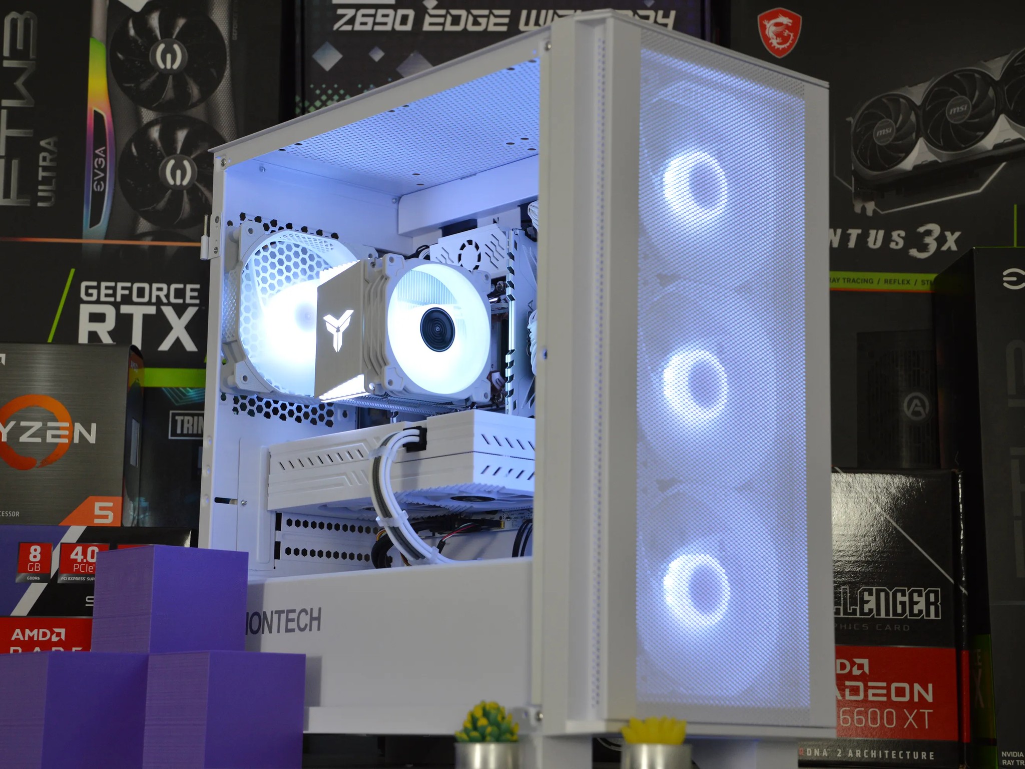❄️🌨| RX 580 8GB | INTEL XEON E5 2670 V3 | 16GB RAM | 1TB SSD | Crystal Snow |