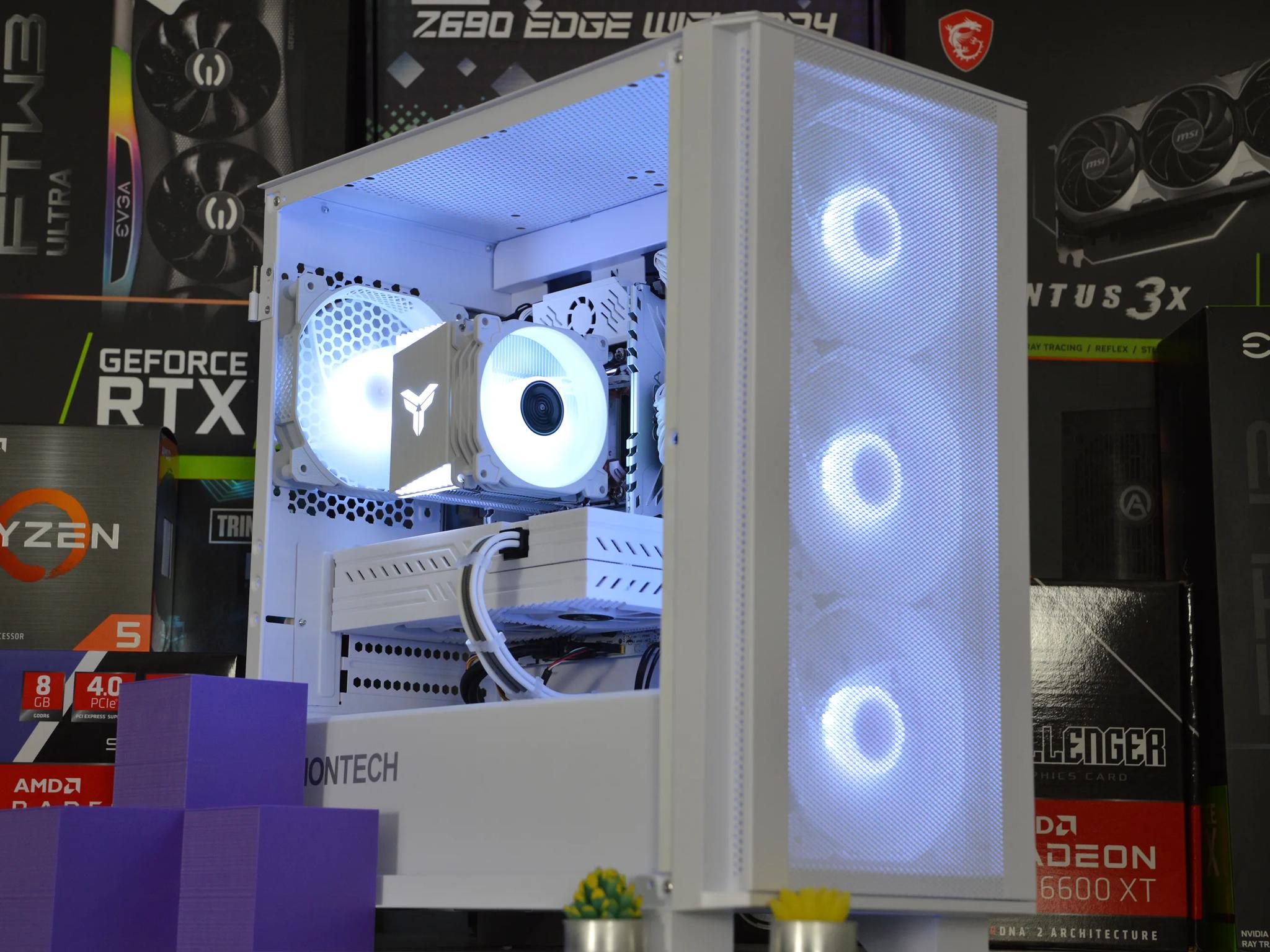 ❄️🌨| RX 580 8GB | INTEL XEON E5 2670 V3 | 16GB RAM | 1TB SSD | Crystal Snow |
