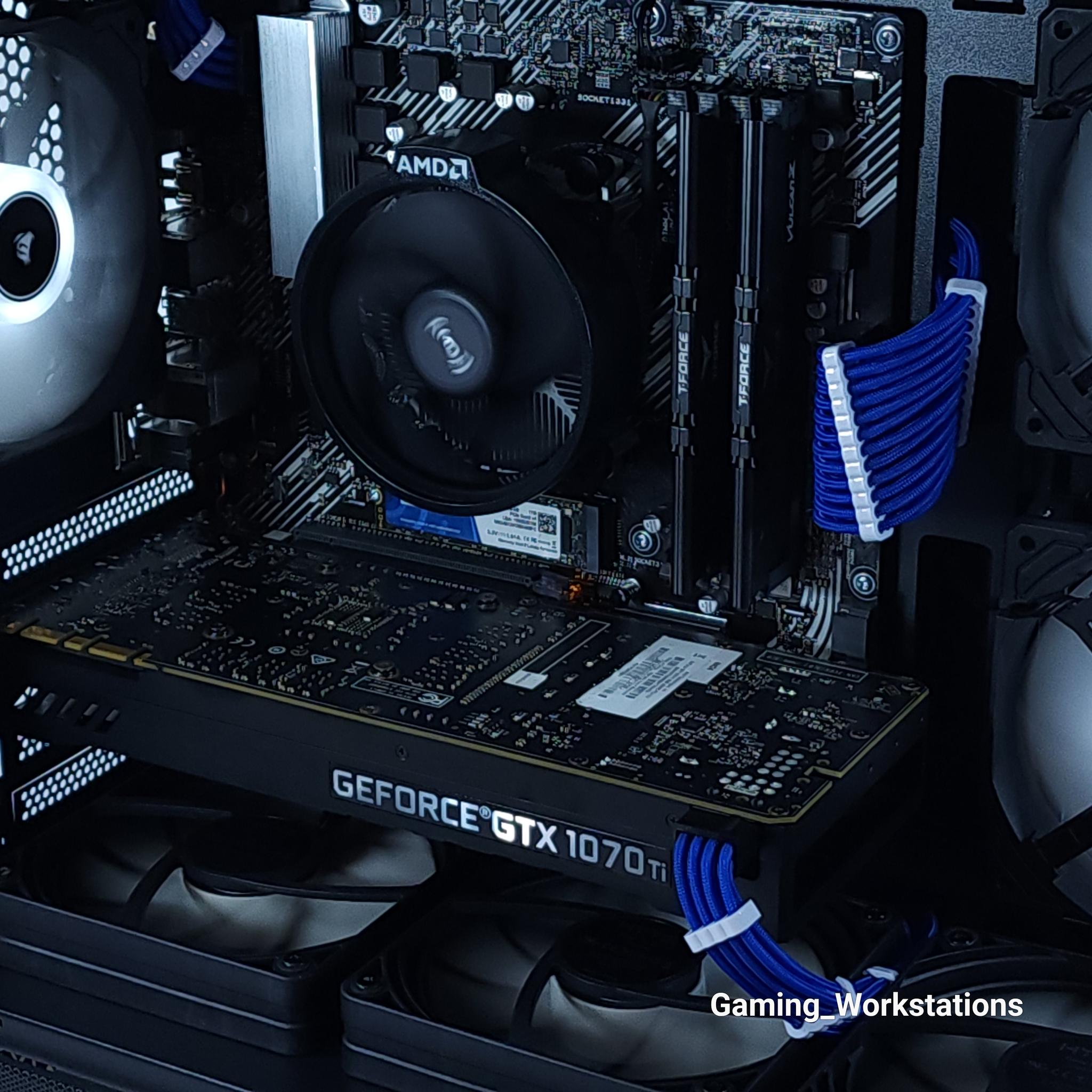 💙GTX 1070 Ti ● Ryzen 3 4100 ● 1080p Gaming Computer