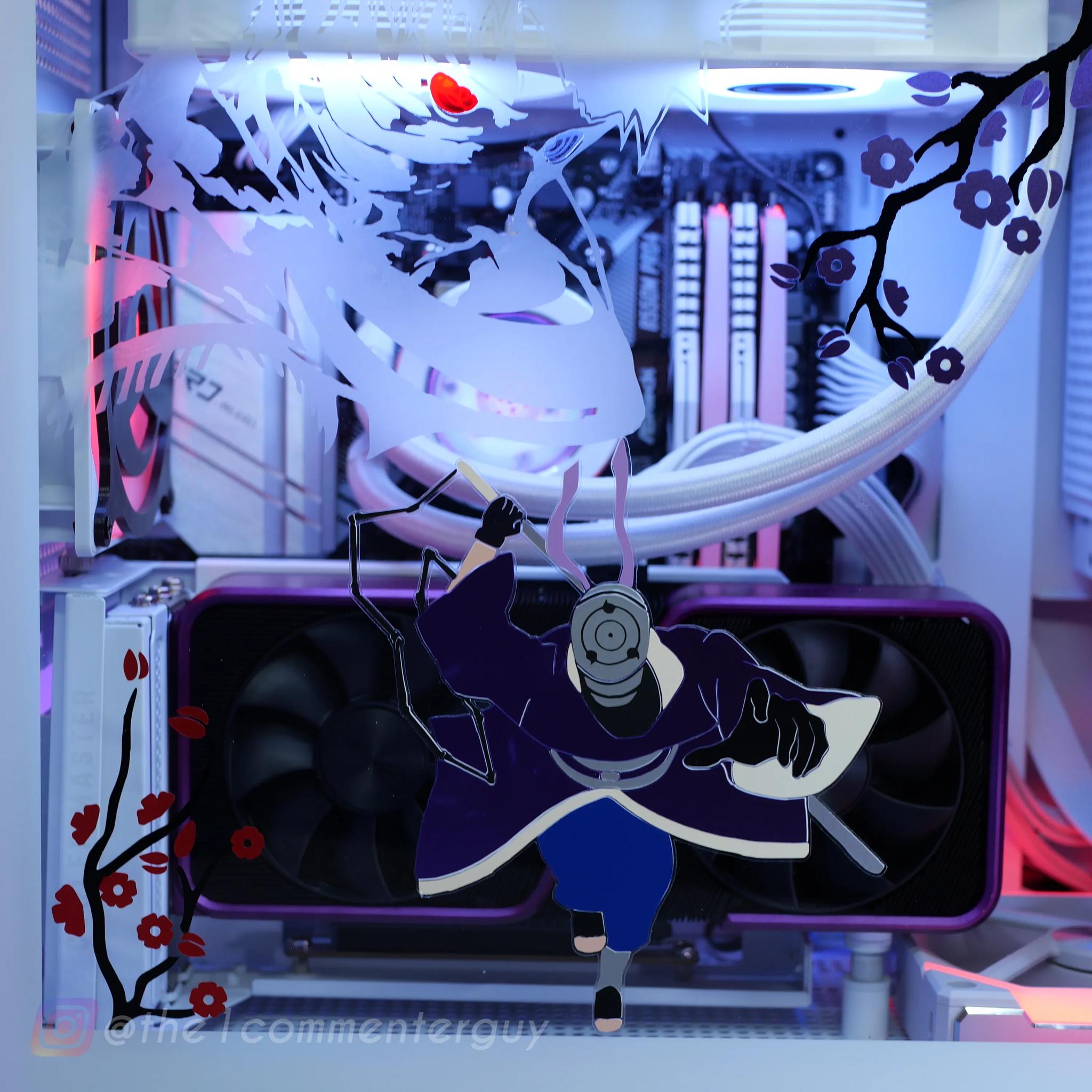 Obito theme PC build RESERVED COMMISSION