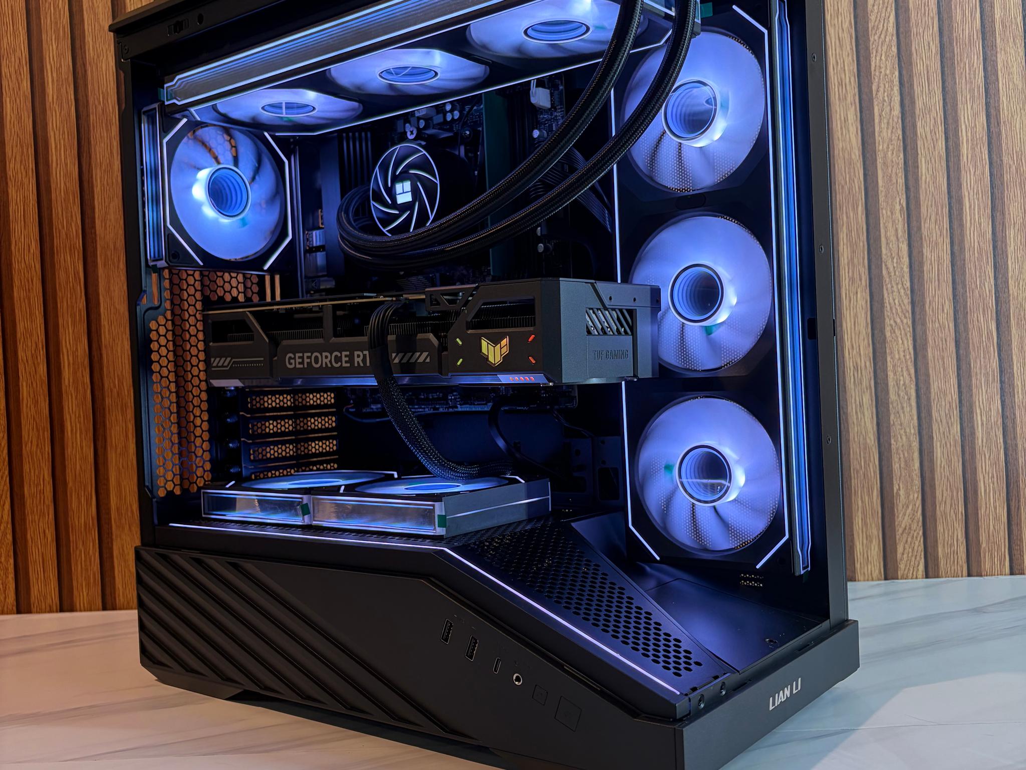 RTX 5070 |  RYZEN 7 7800X3D | 16GB DDR5 | 750w PSU | 1TB NVME | 360MM AIO
