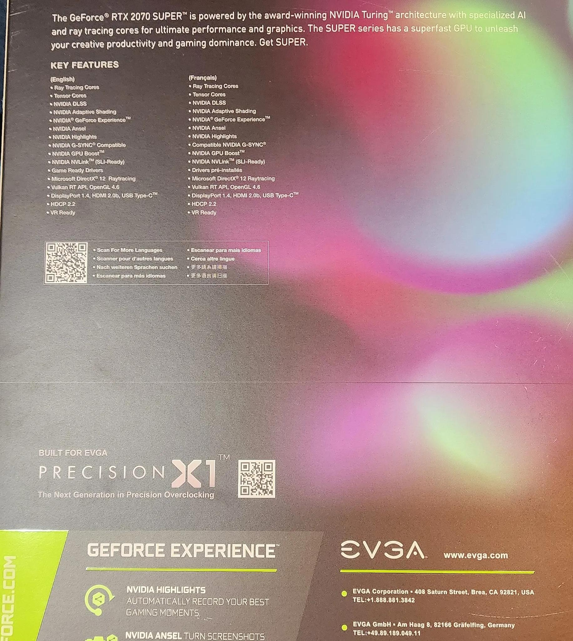 RTX 2070 Super XC Ultra (EVGA)