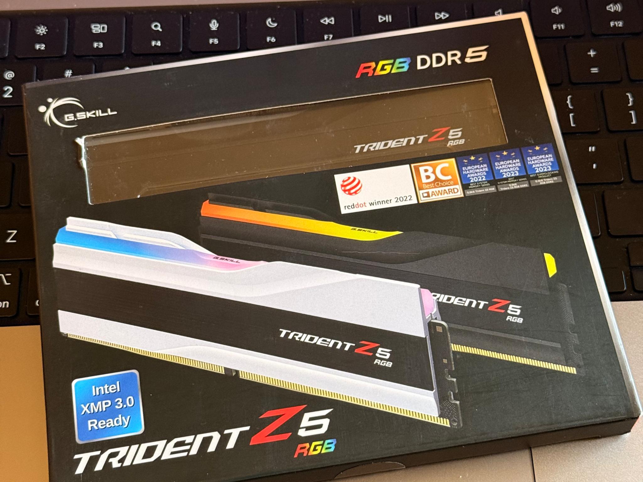 Like New G.Skill Trident Z5 DDR5-6400 64GB 2x 32 GB Sticks