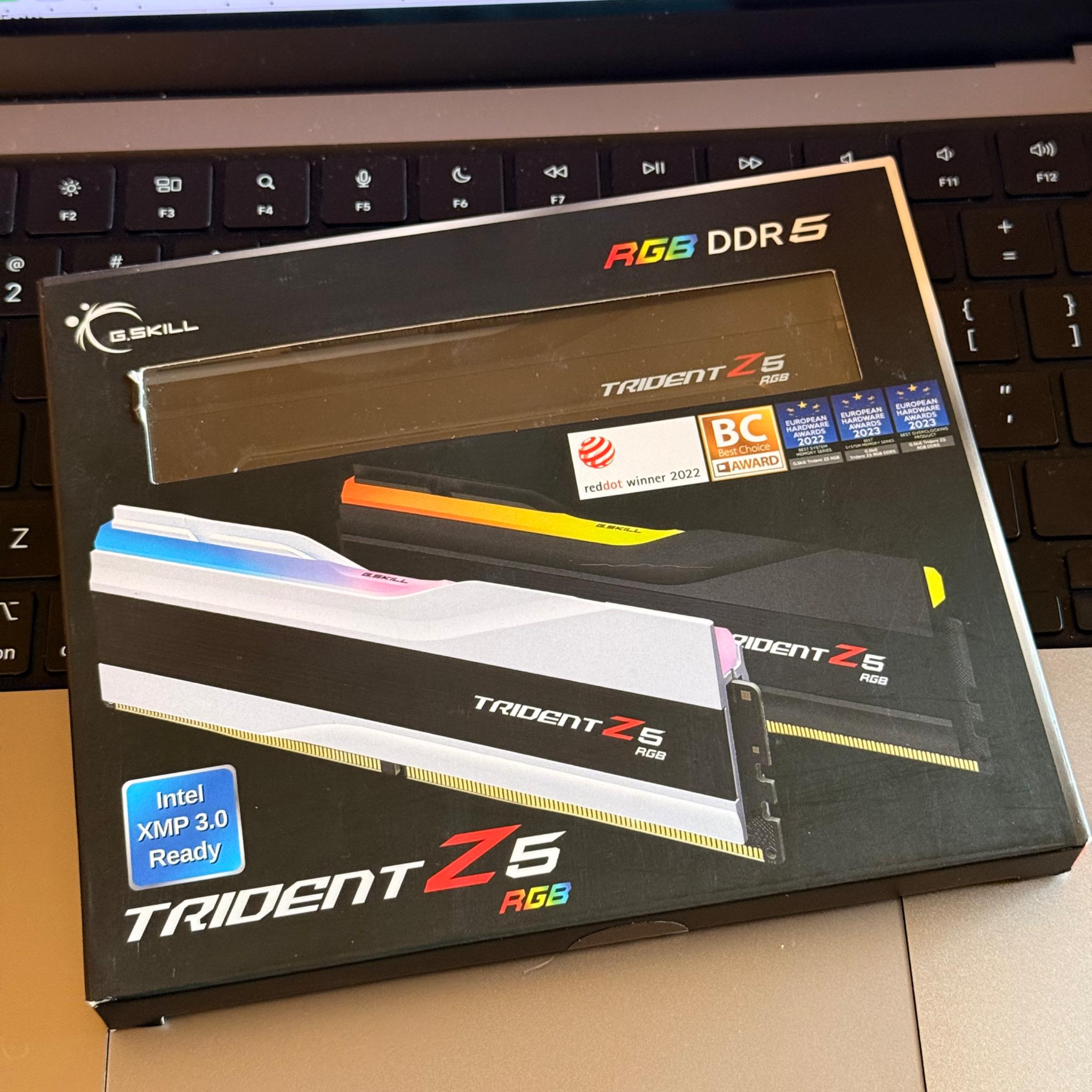 Like New G.Skill Trident Z5 DDR5-6400 64GB 2x 32 GB Sticks