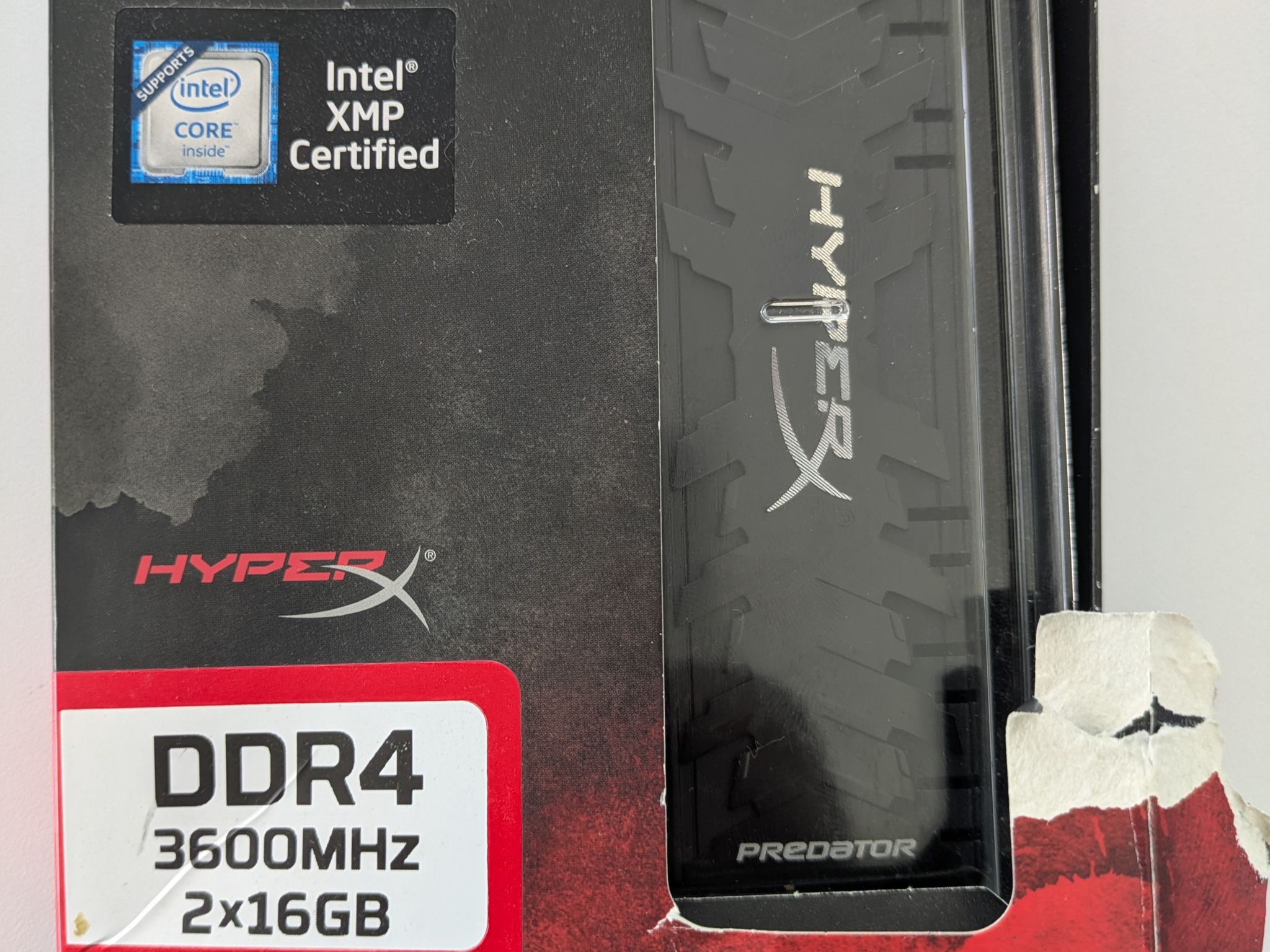 Kingston HyperX Predator 32GB DDR4-3600MHz CL17 288-pin UDIMM (2x16GB)