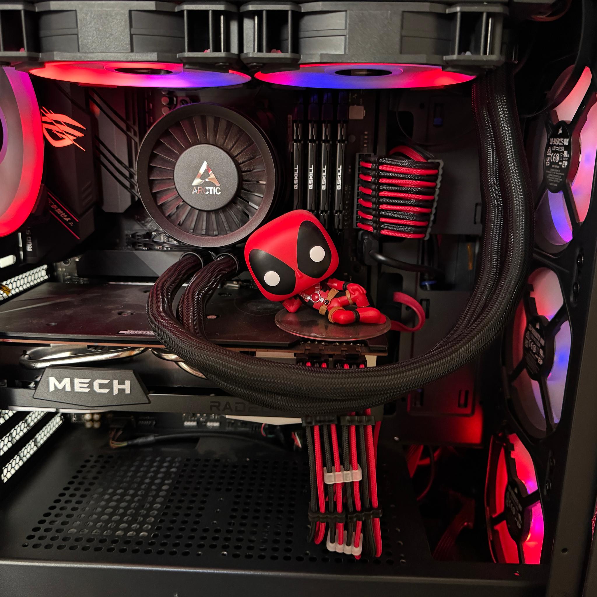 Great 1440P Gaming PC, Ryzen 7 5700X, 32gb of ram, 4TB total NVMe Storage, Radeon RX 6750 XT 12gb