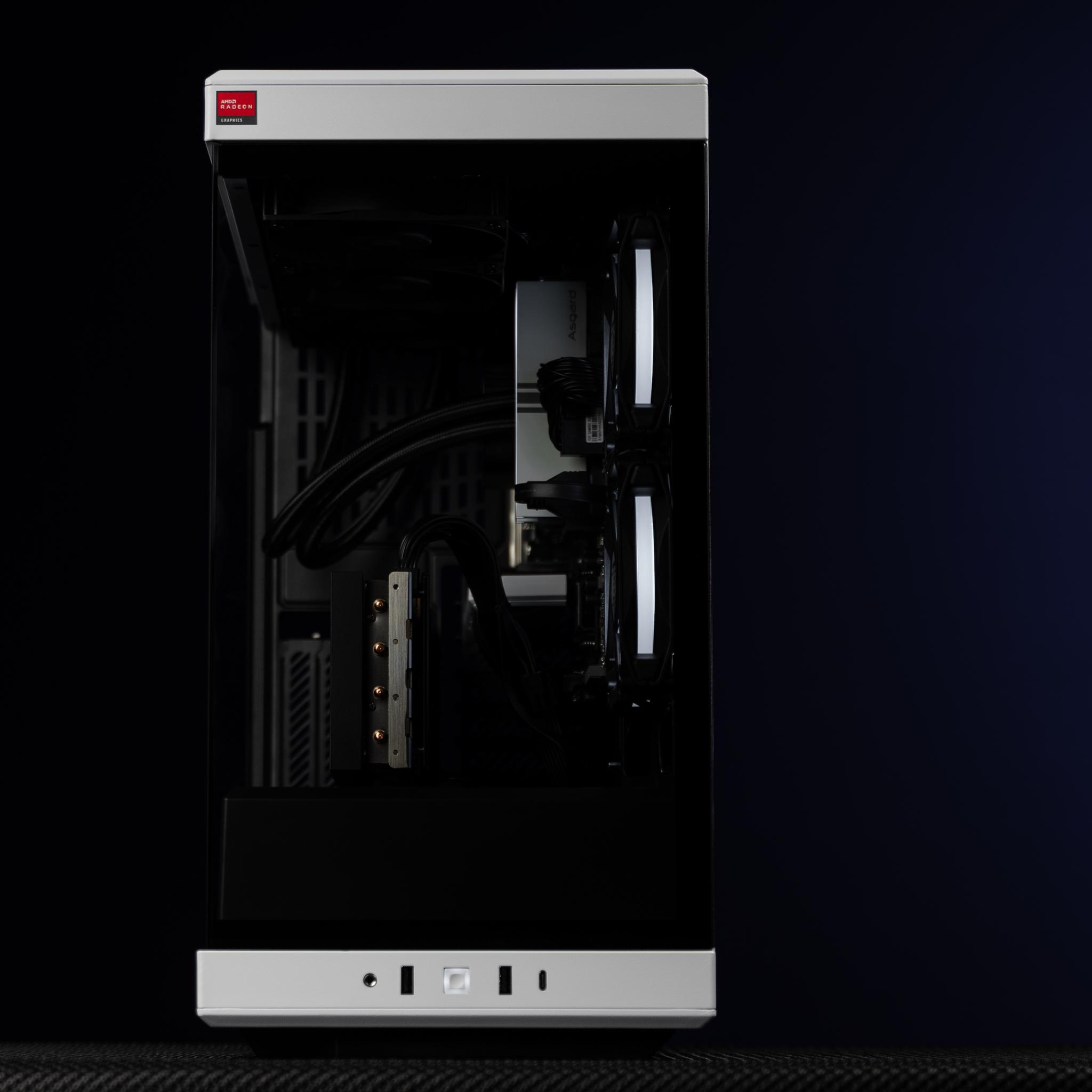 “Prebryte” RX 7700 XT Ryzen 7 32GB Windows 11 Pro 2TB Gaming PC Powerhouse