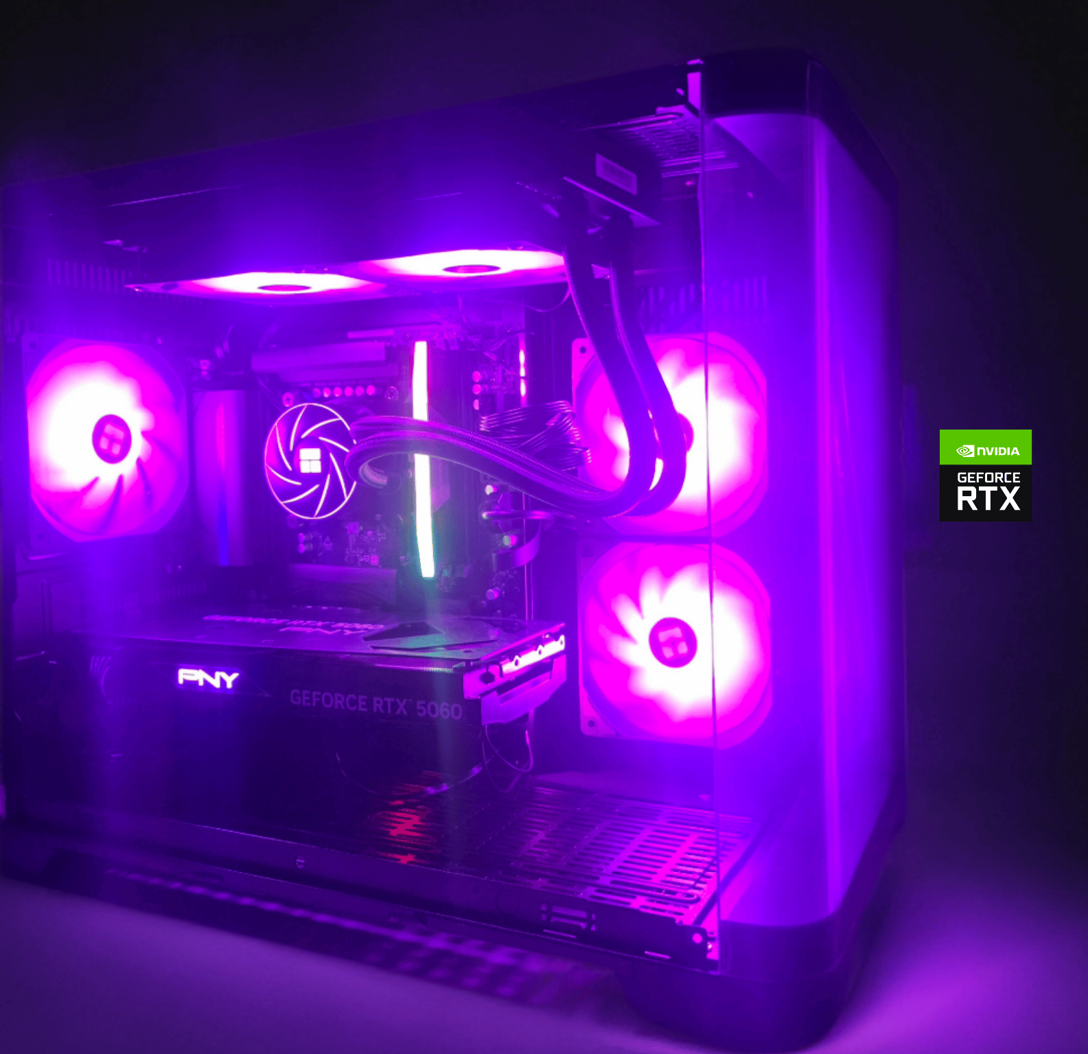 TIDAL WAVE 🌊 | INTEL 12400 | NVIDIA 5060 | 32GB DDR5 | 1TB SSD | BT/WIFI