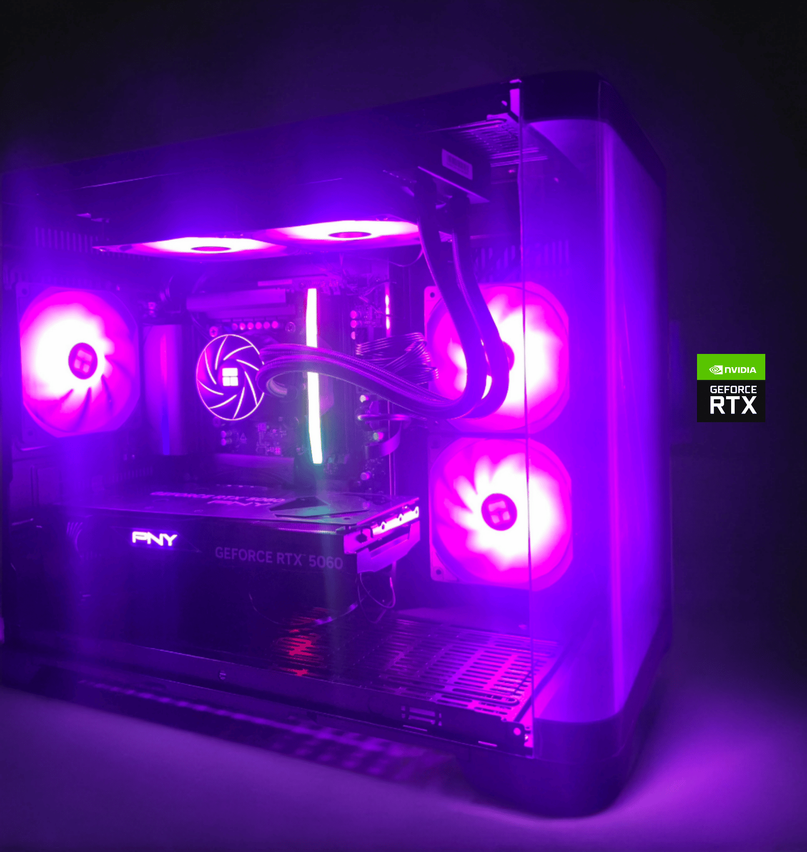 TIDAL WAVE 🌊 | INTEL 12400 | NVIDIA 5060 | 32GB DDR5 | 1TB SSD | BT/WIFI