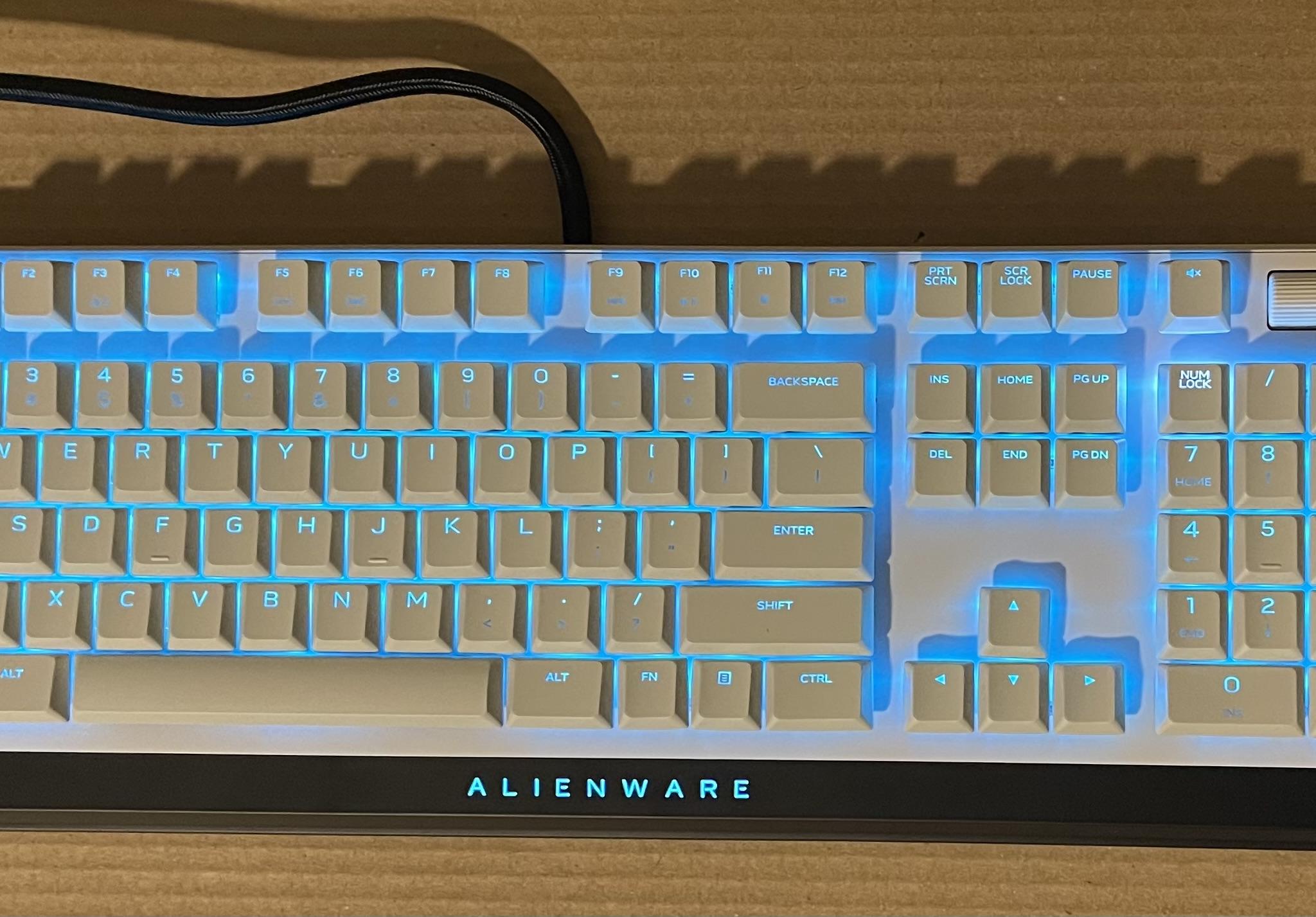 Alienware Low Profile RGB Mechanical Gaming Keyboard - AW510K