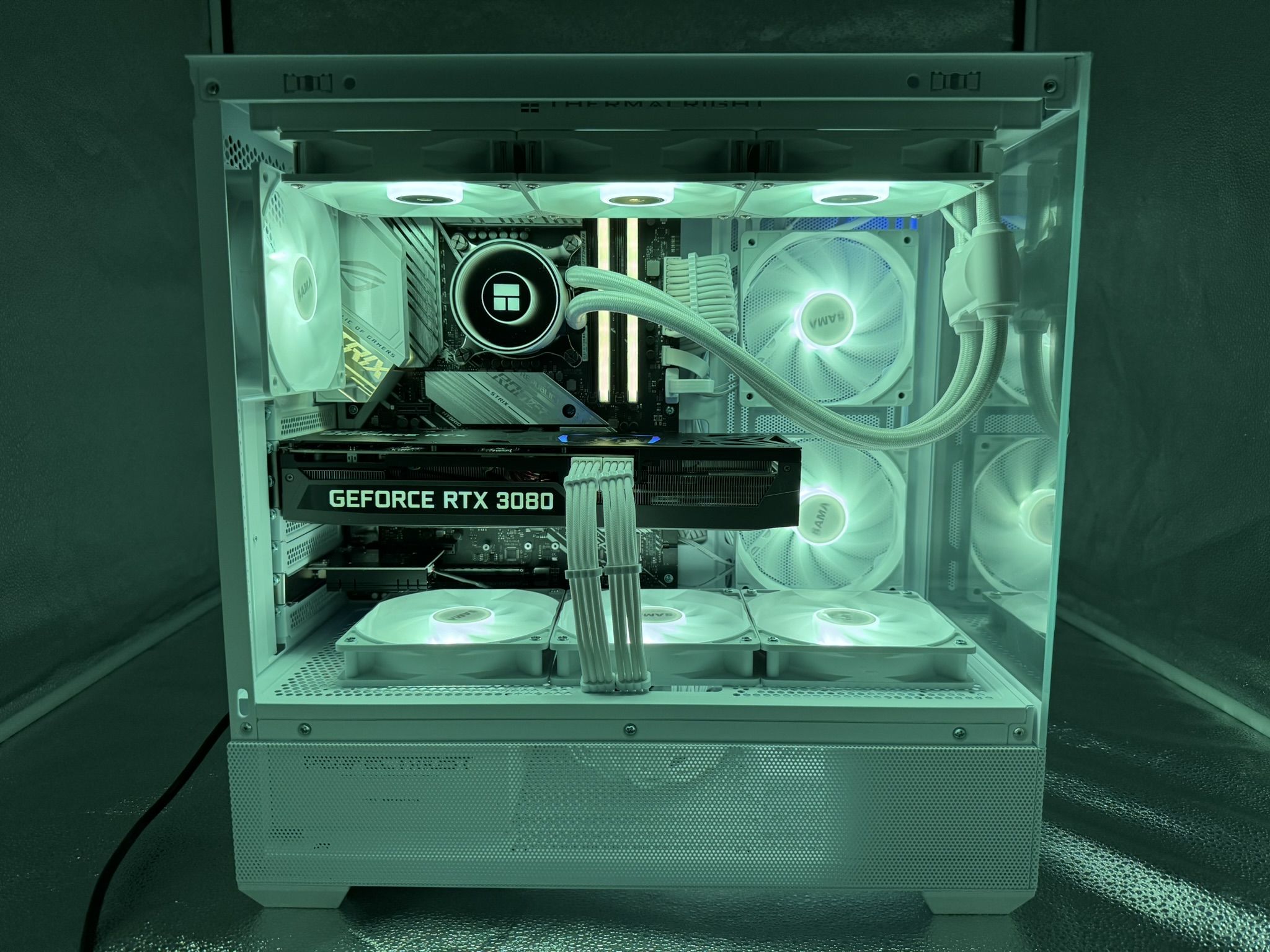 RTX 3080 | INTEL 10900K | Gaming PC | Workstation | 32GB | WIFI | WHITE