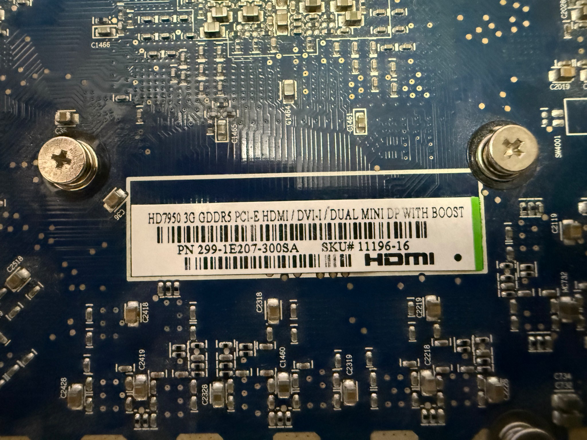 AMD Radeon Sapphire HD 7950 3G GDDR5