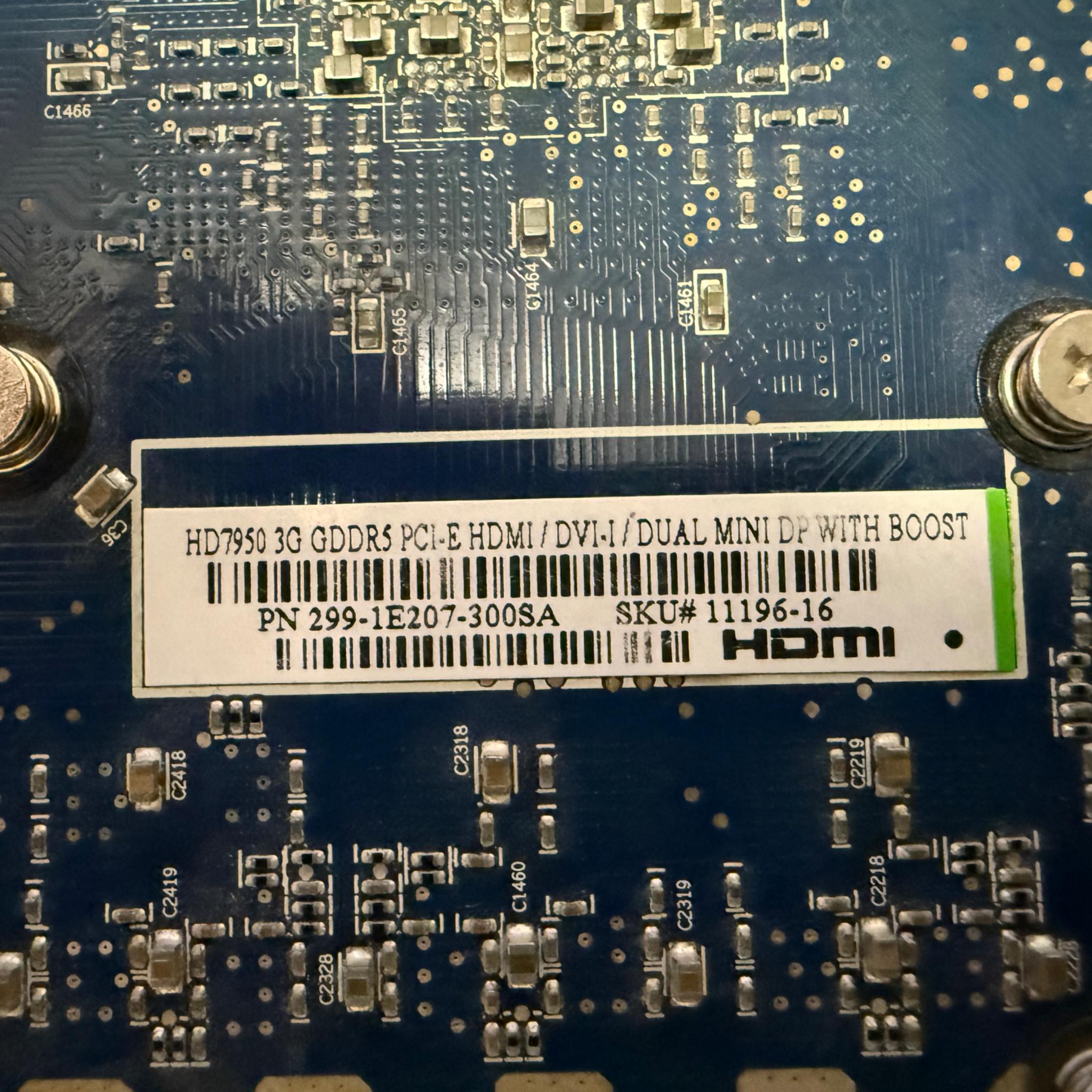AMD Radeon Sapphire HD 7950 3G GDDR5