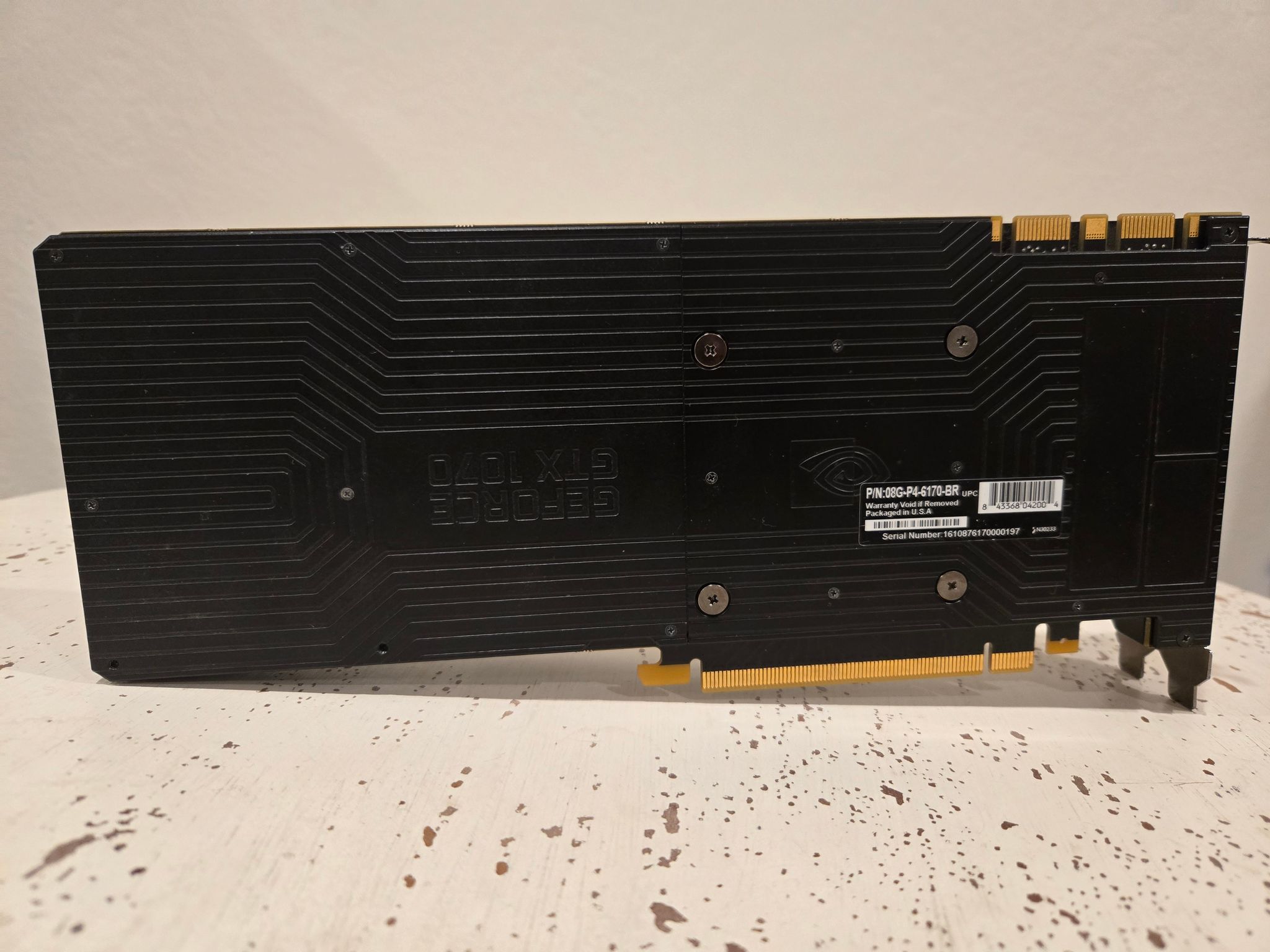 **READ DESCRIPTION** GTX 1070 Founders Edition 8GB GDDR5 Graphics Card