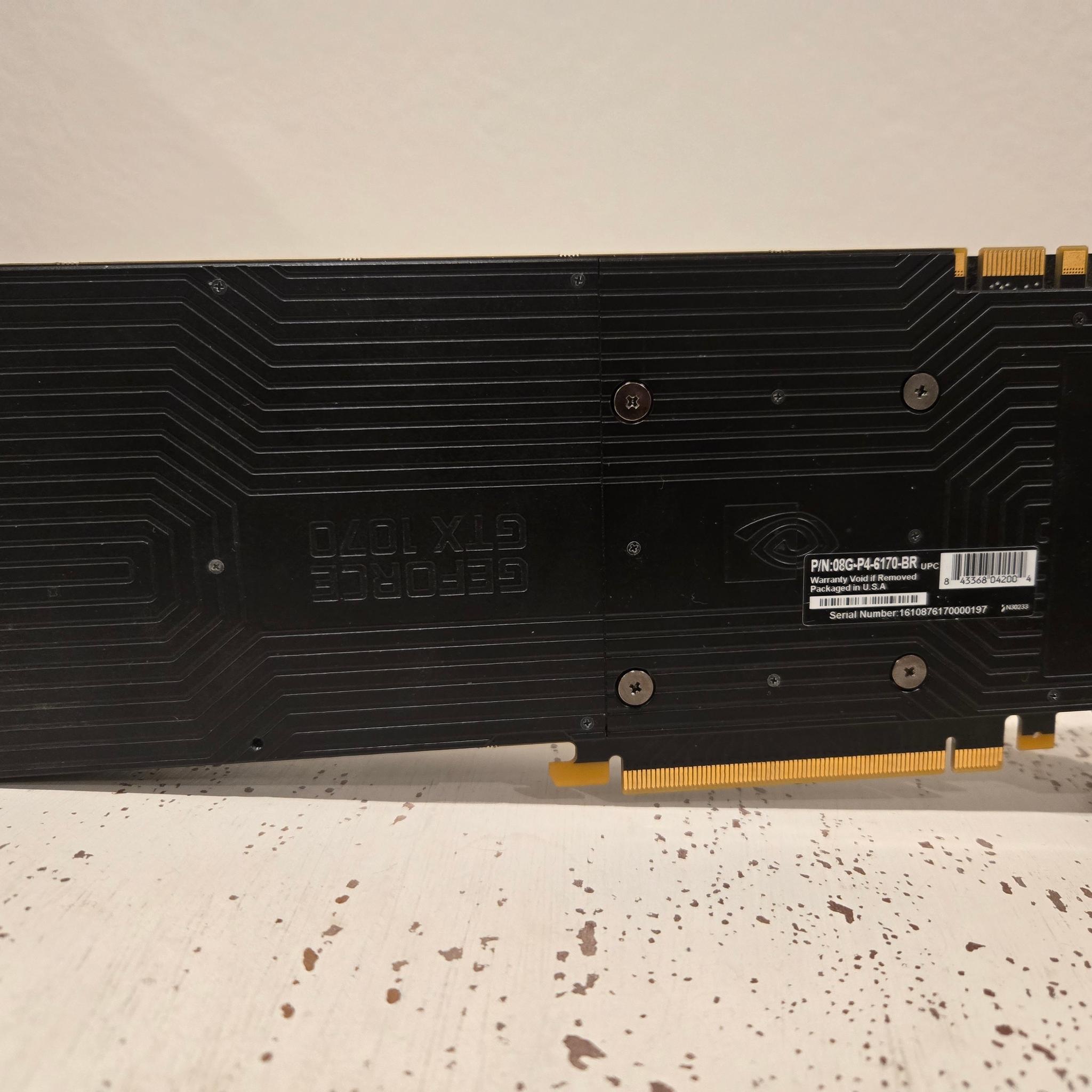 **READ DESCRIPTION** GTX 1070 Founders Edition 8GB GDDR5 Graphics Card