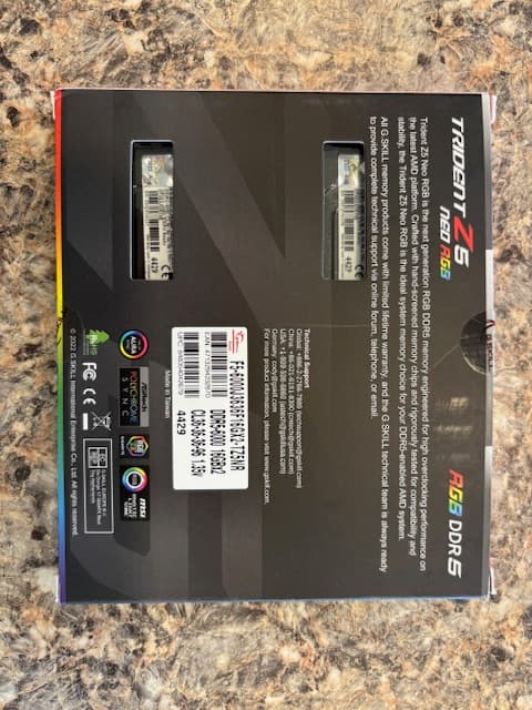 G.skill Trident Z5 neo RGB DDR5 2x16GB