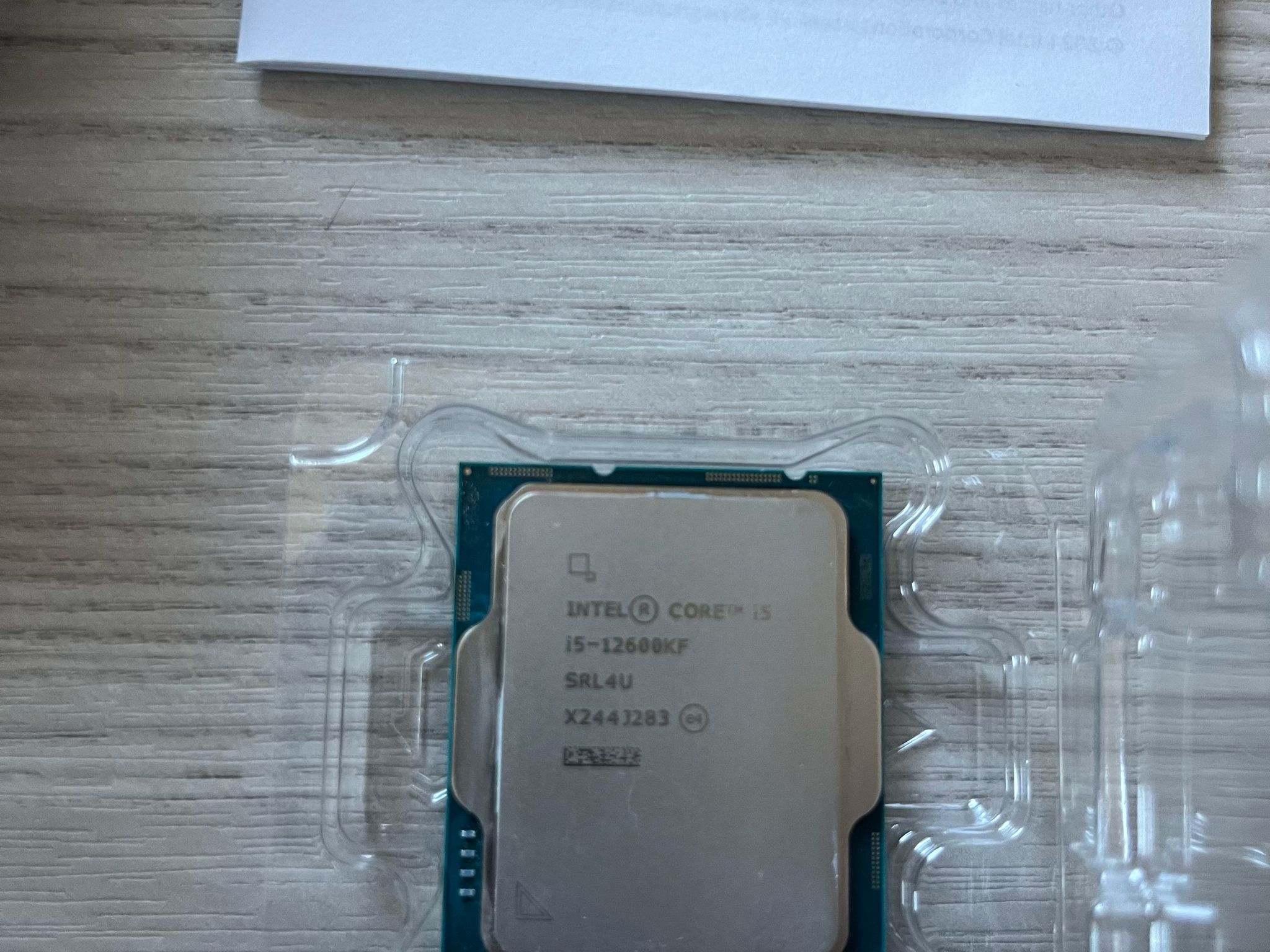 Intel Core i5-12600KF LGA 1700, Great Condition with Original Box and Manual