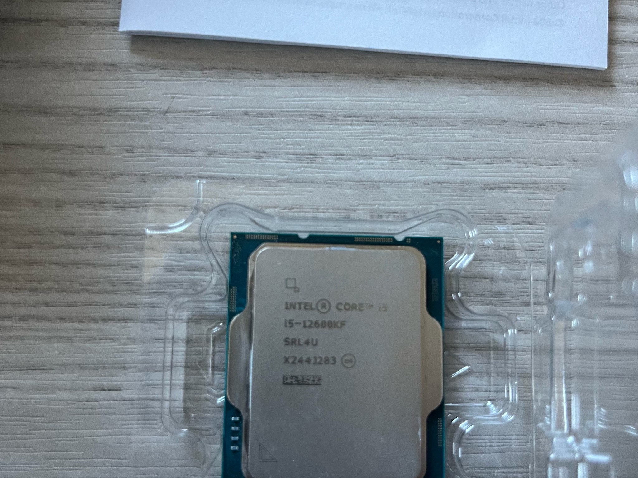 Intel Core i5-12600KF LGA 1700, Great Condition with Original Box and Manual