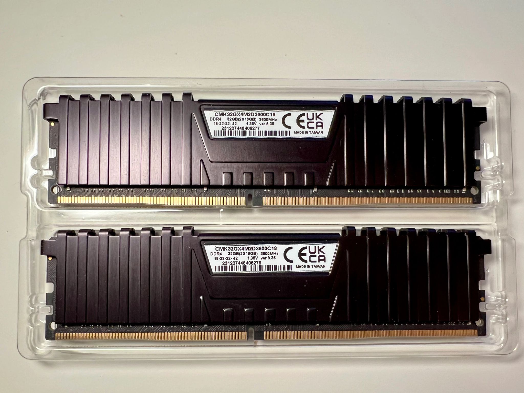 Corsair Vengeance LPX 32GB (2x16GB) DDR4 3600MHz C18 Desktop Memory (RAM)