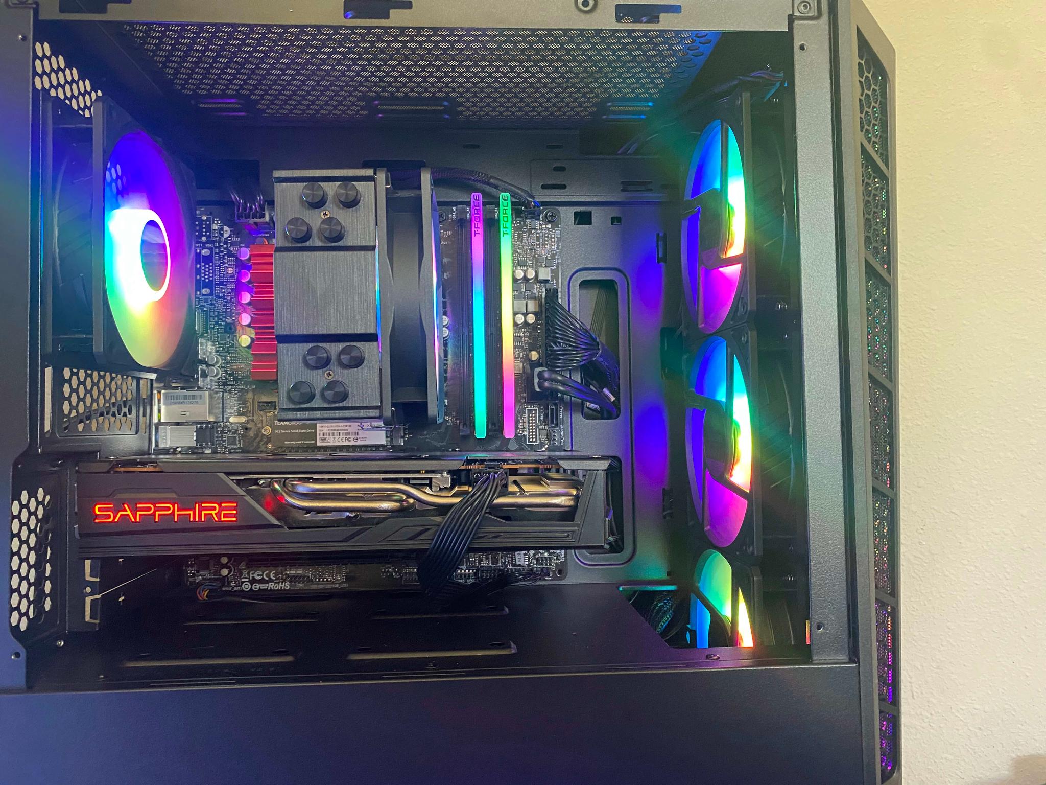 [}Agate{] 9600k 5600 XT RGB Gaming PC