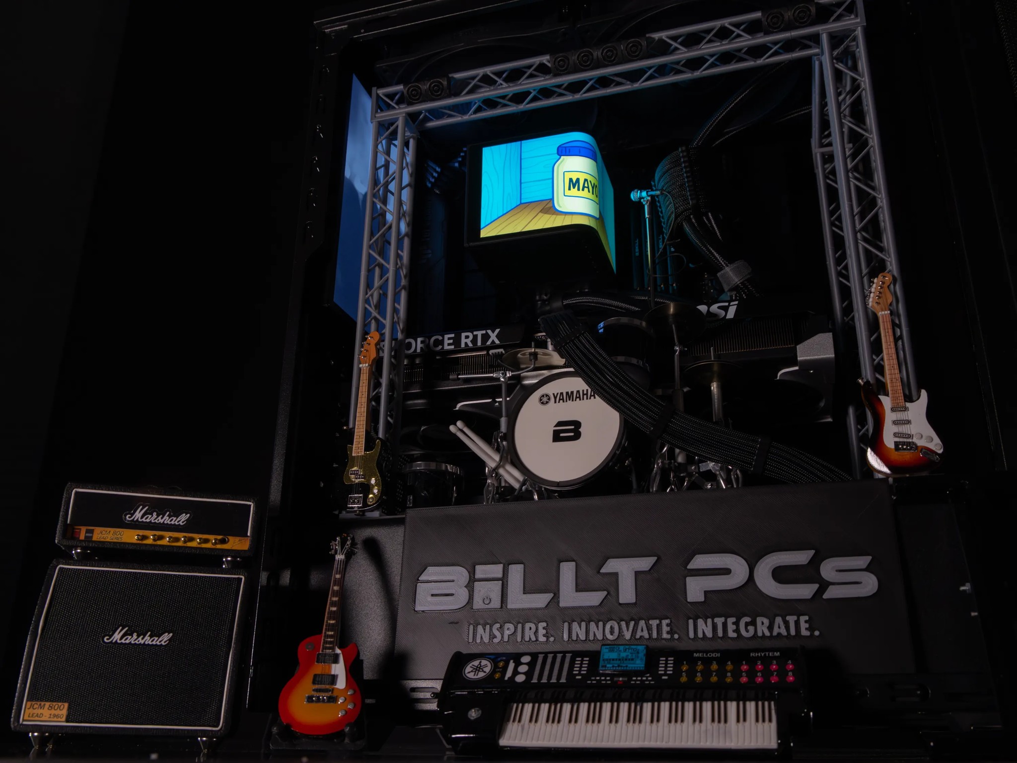 𝄞 Soundscape 𝄞 27dB I-32dB L / RTX 5080 / Intel Core i7-14700K / 2TB NVME / 64GB RAM / 360 AIO