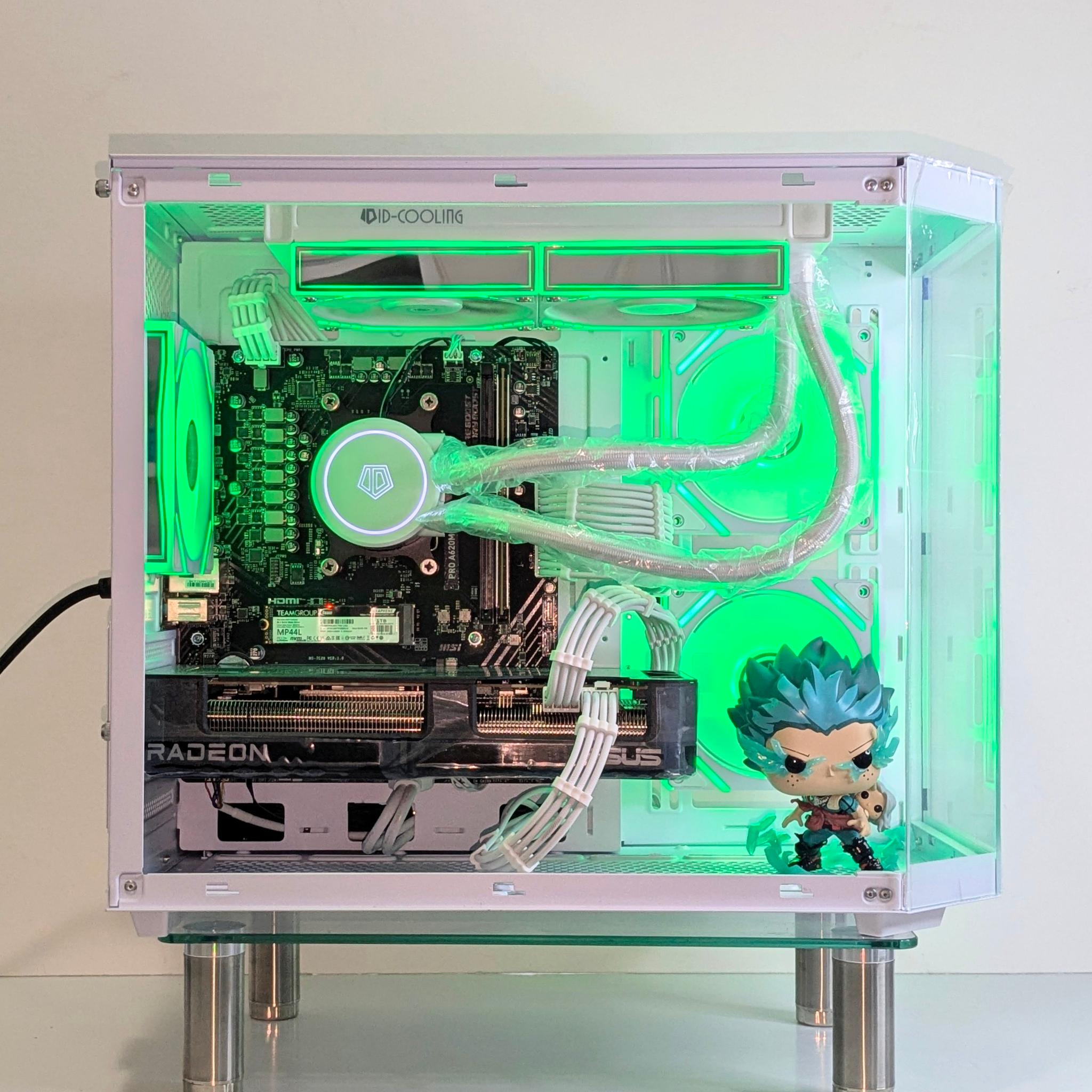 Infinite Deku⚡Gaming PC⚪Ryzen 5 7600⚪RX 7800XT⚪32GB DDR5 RAM⚪⚫1TB NVMe SSD⚪Windows 11 Pro✅