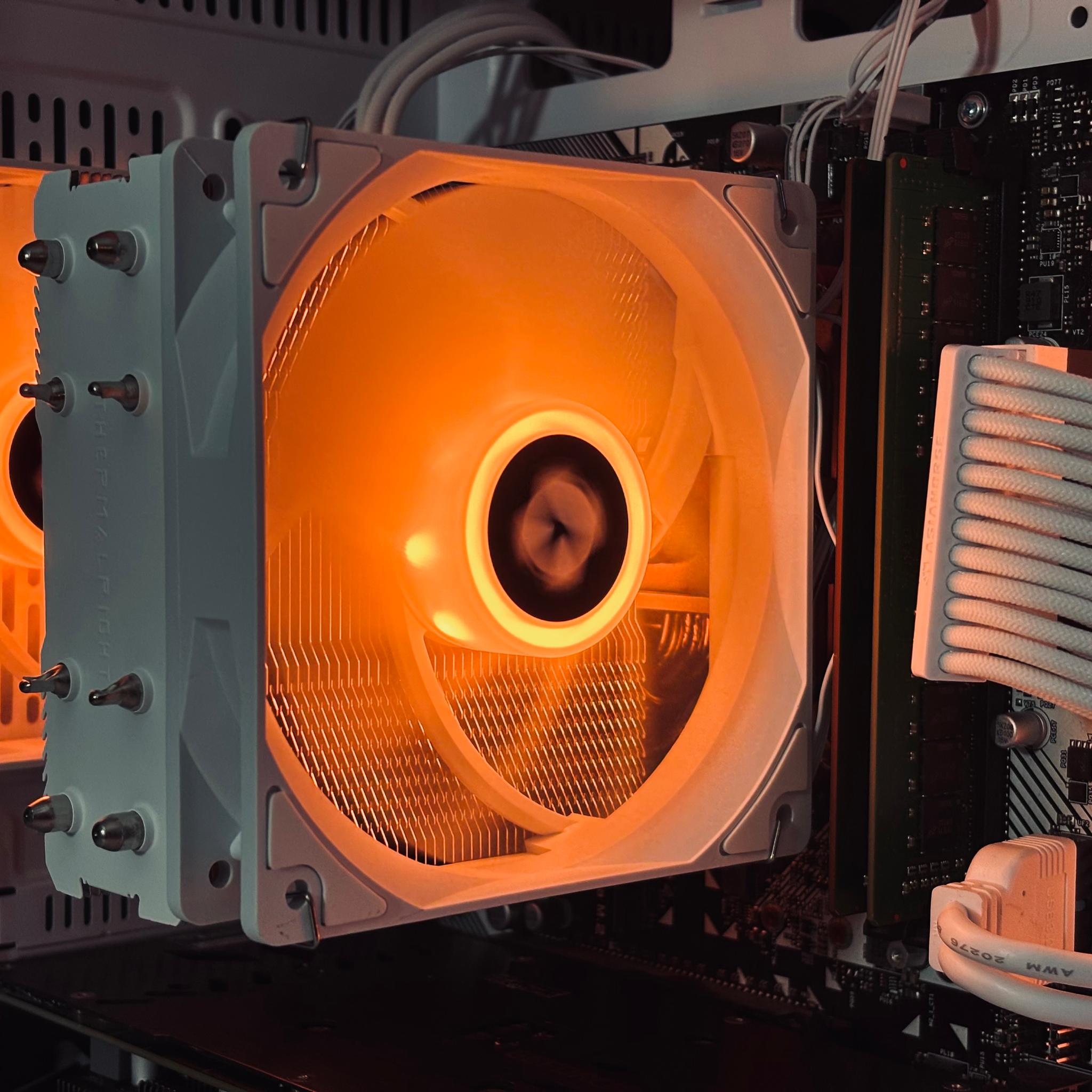 🧡🤍 RTX 2060 / Ryzen 5 3600 / 16GB White Gaming PC 🤍🧡