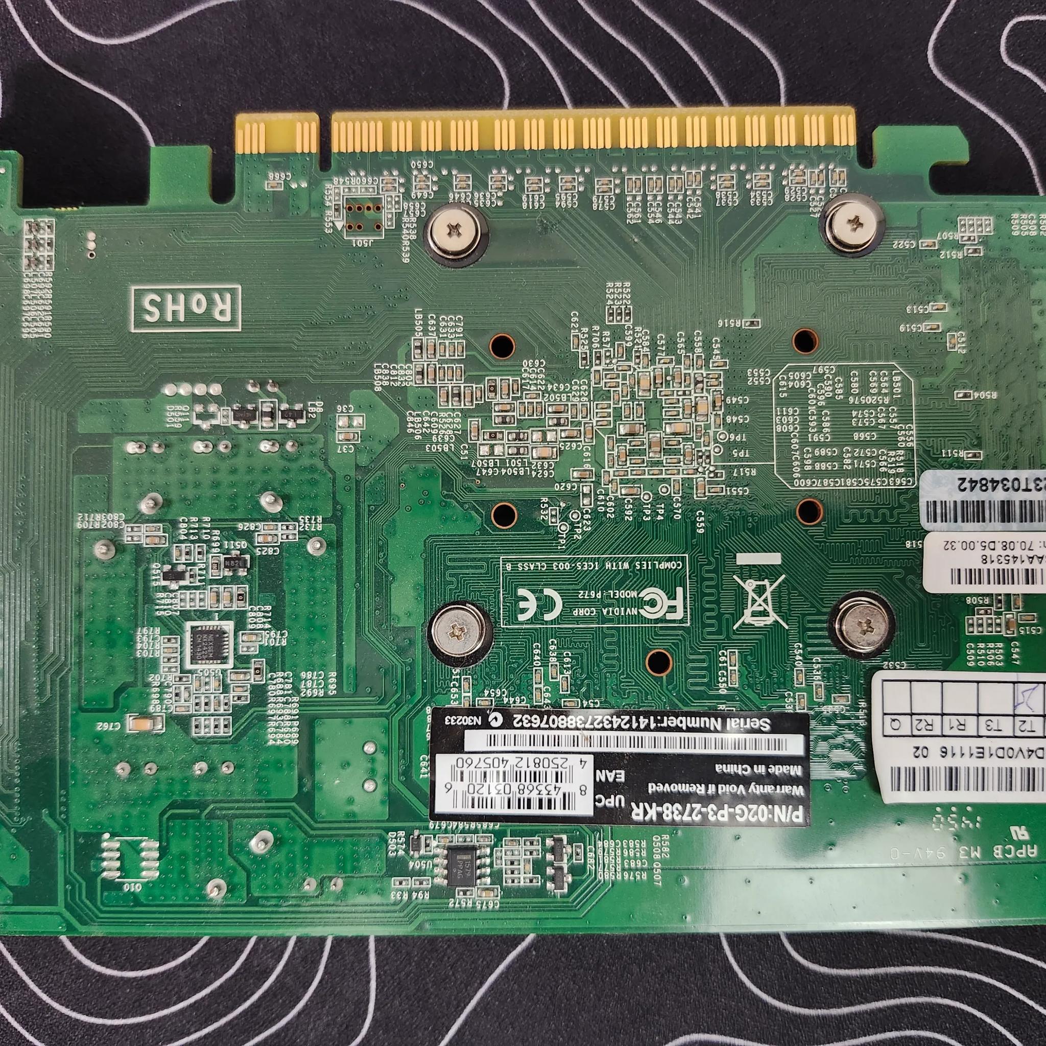 EVGA GEFORCE GT 730 2GB