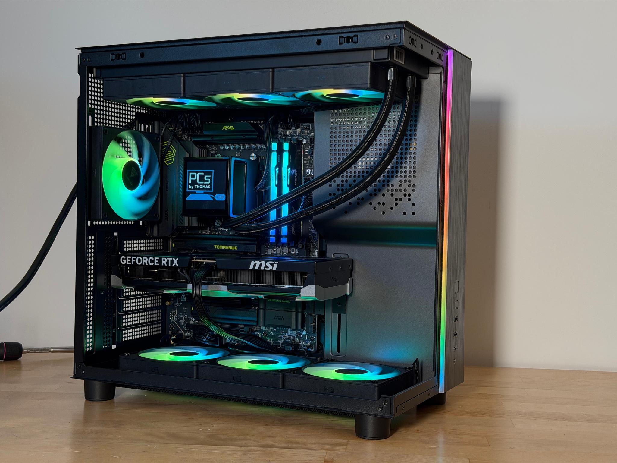 Ryzen 7 9850x3d RTX 5080 Gaming PC