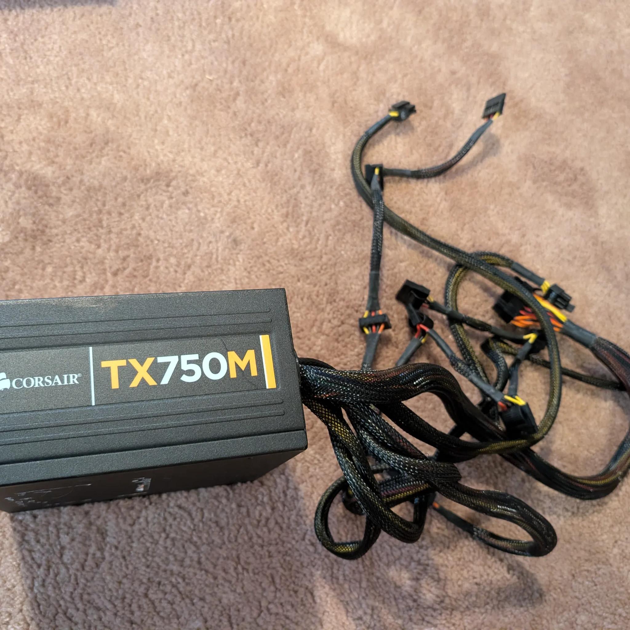 CORSAIR TX750M POWER SUPPLY