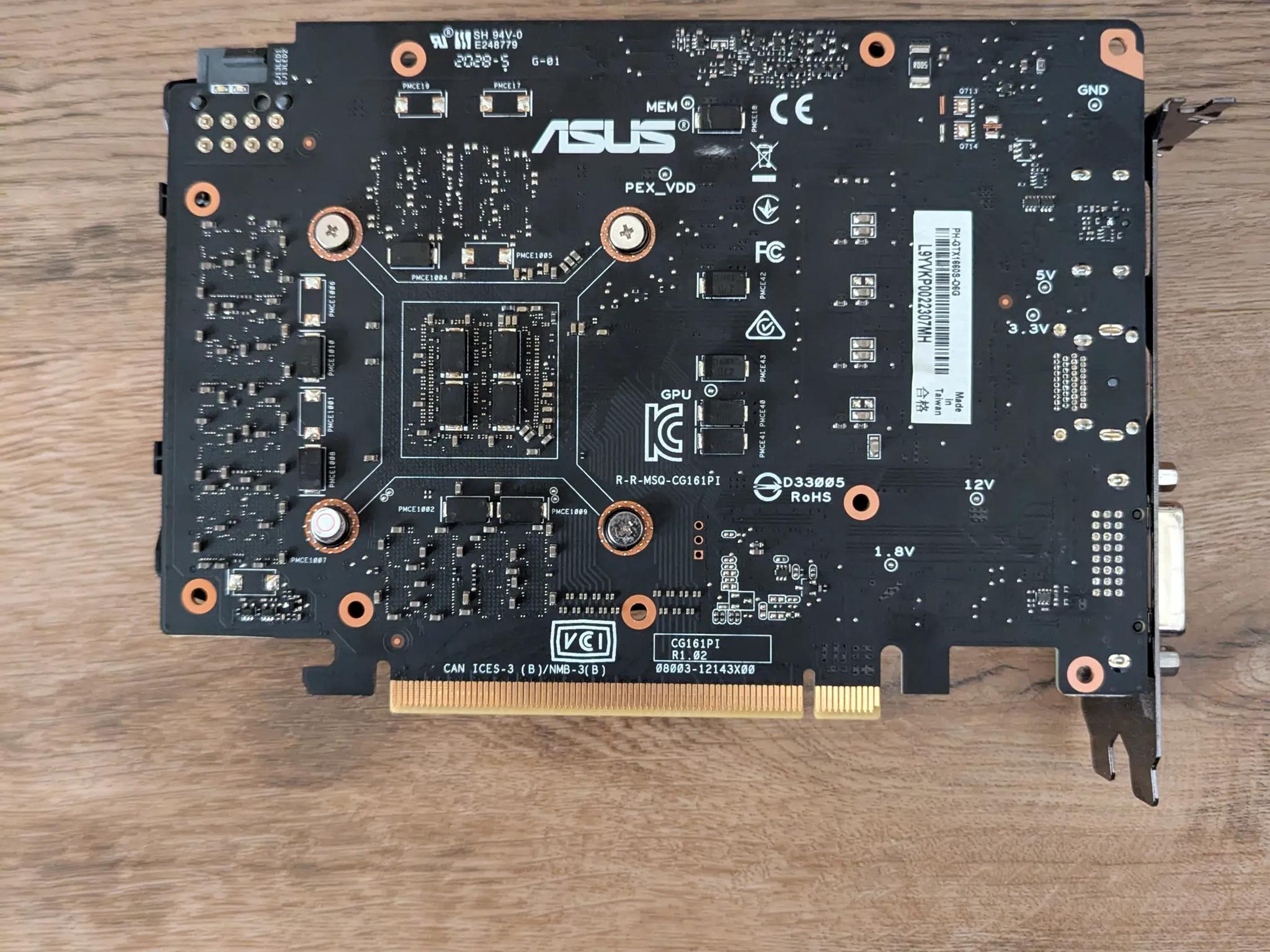 ASUS GTX 1660 Super 6GB