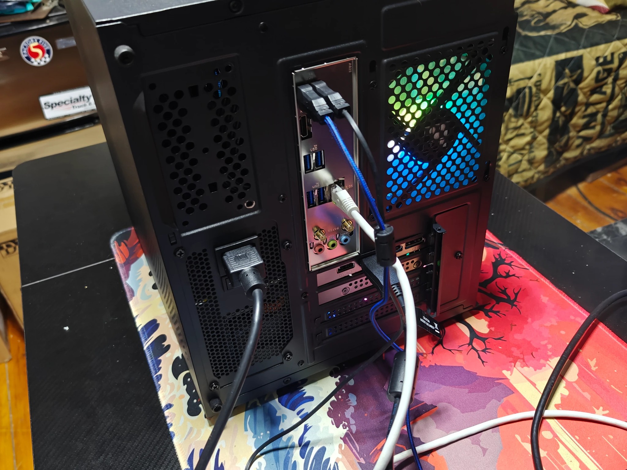 Custom Black 1080p Mini Tower Gaming PC