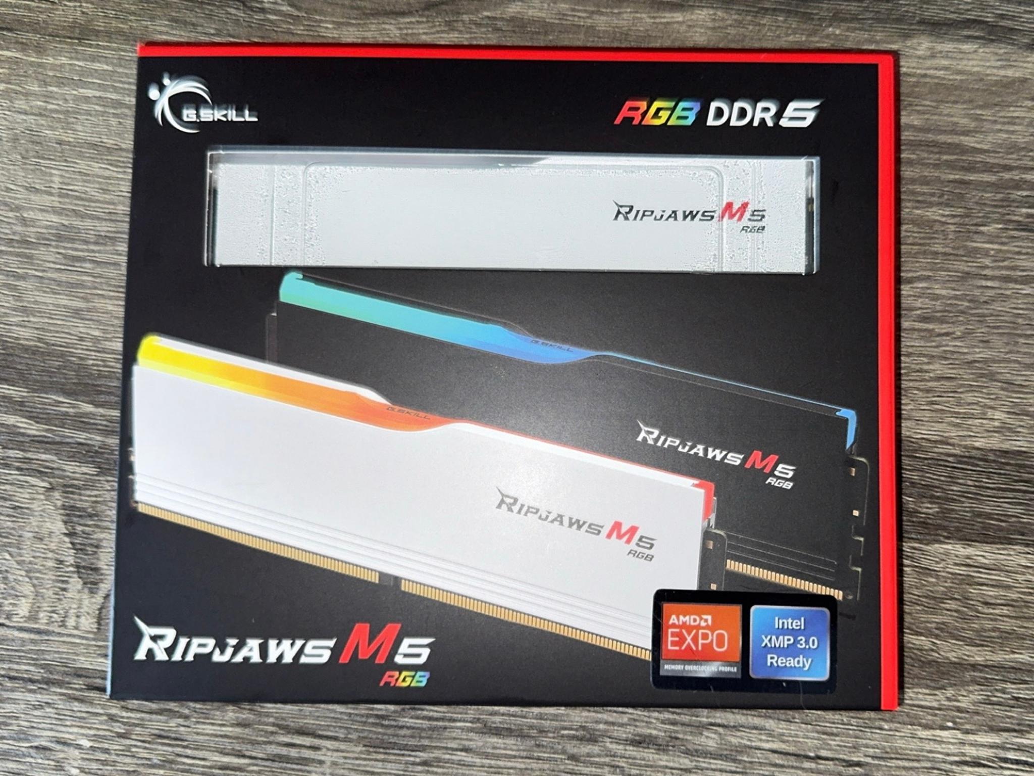 G.SKILL Ripjaws M5 RGB 64GB (2x32GB) DDR5-5200 RAM Kit