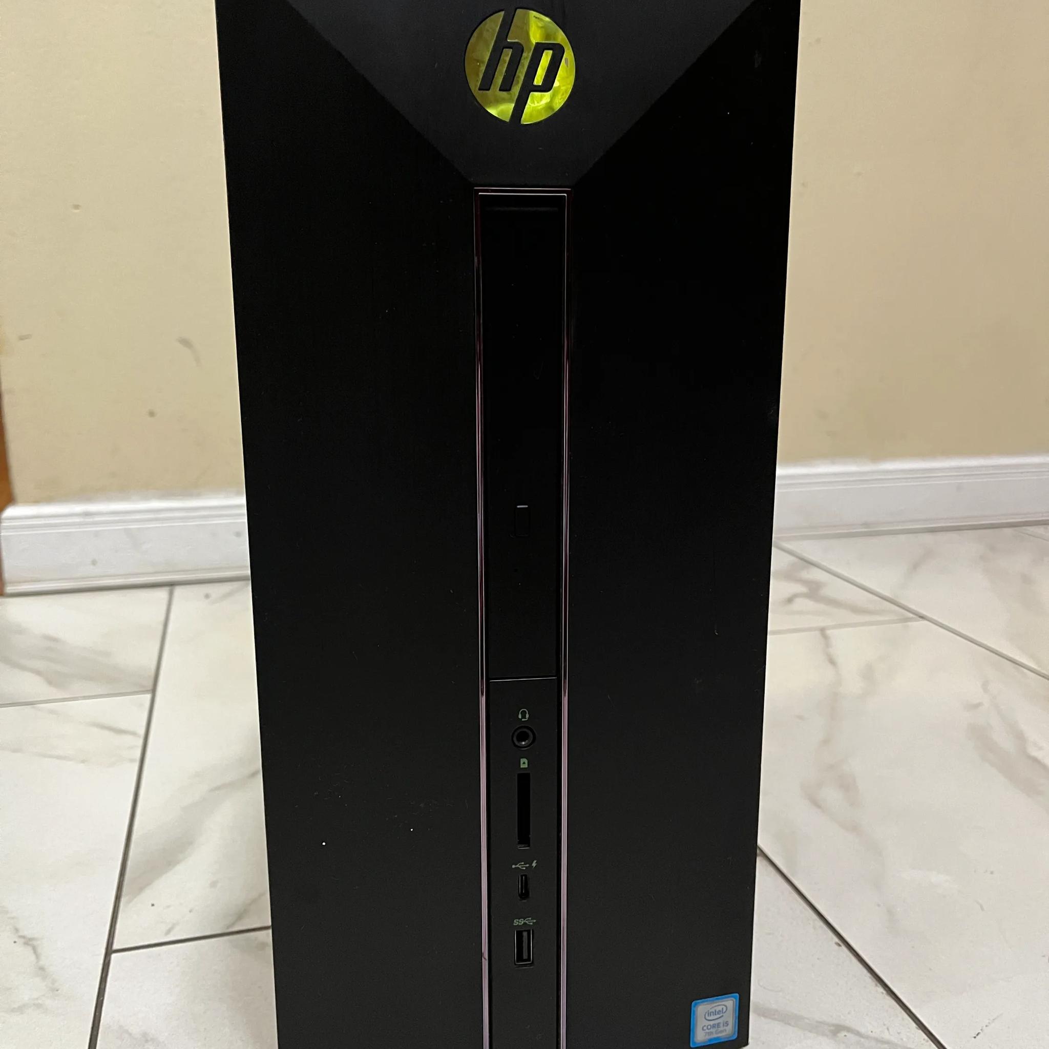 🔥 Budget HP Gaming PC Intel Core i5-7400, GTX 1060 3GB, 256 GB SSD + 1 TB HDD, Fast and Powerful