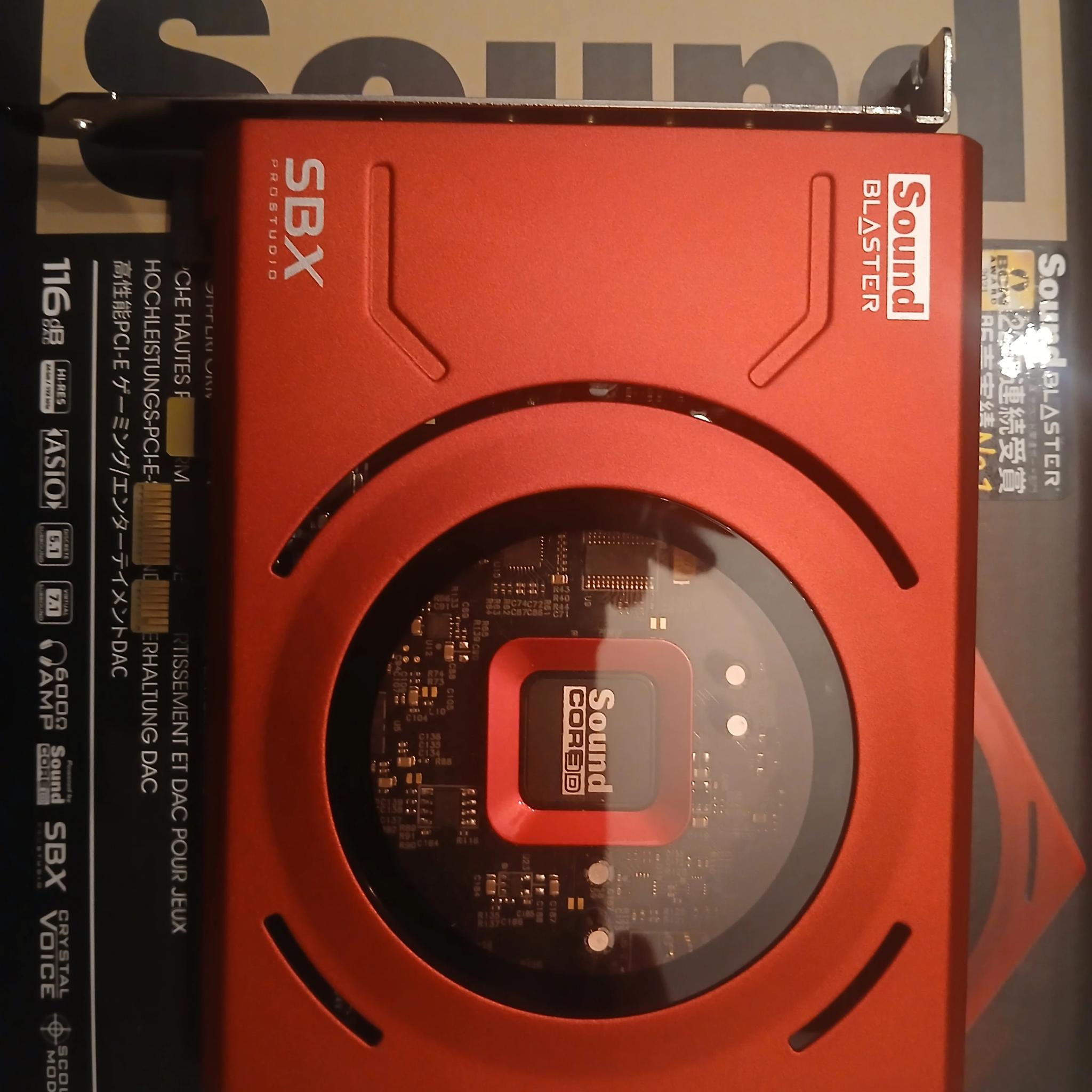 Creative Sound Blaster Z SE Internal PCI-e Gaming Sound Card and DAC