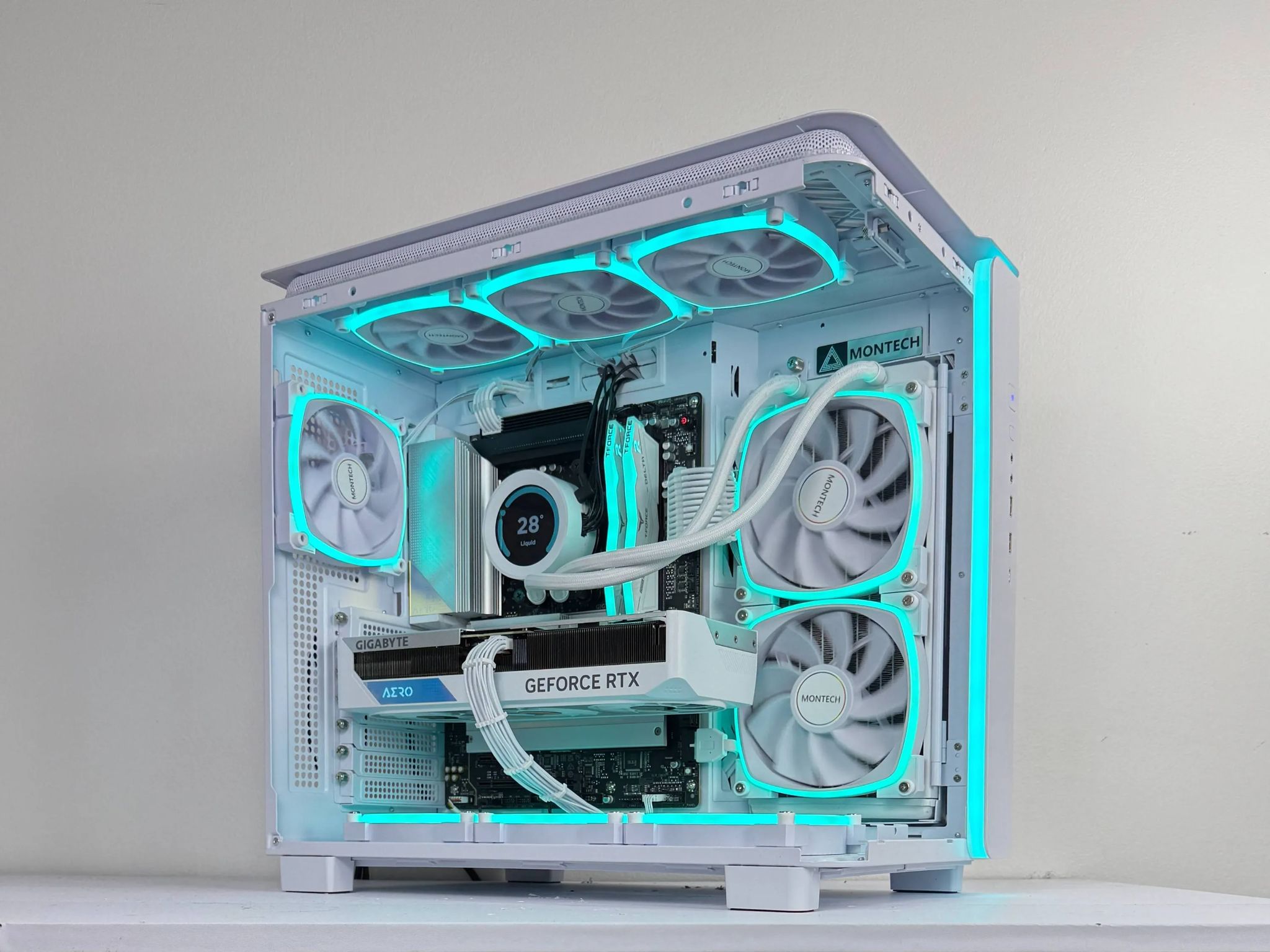 🌨 Blizzard 🌨  | 4k Streaming PC | Ryzen 7 7800X3D | Gigabyte RTX 4070 Ti | 32GB DDR5 6000MHz