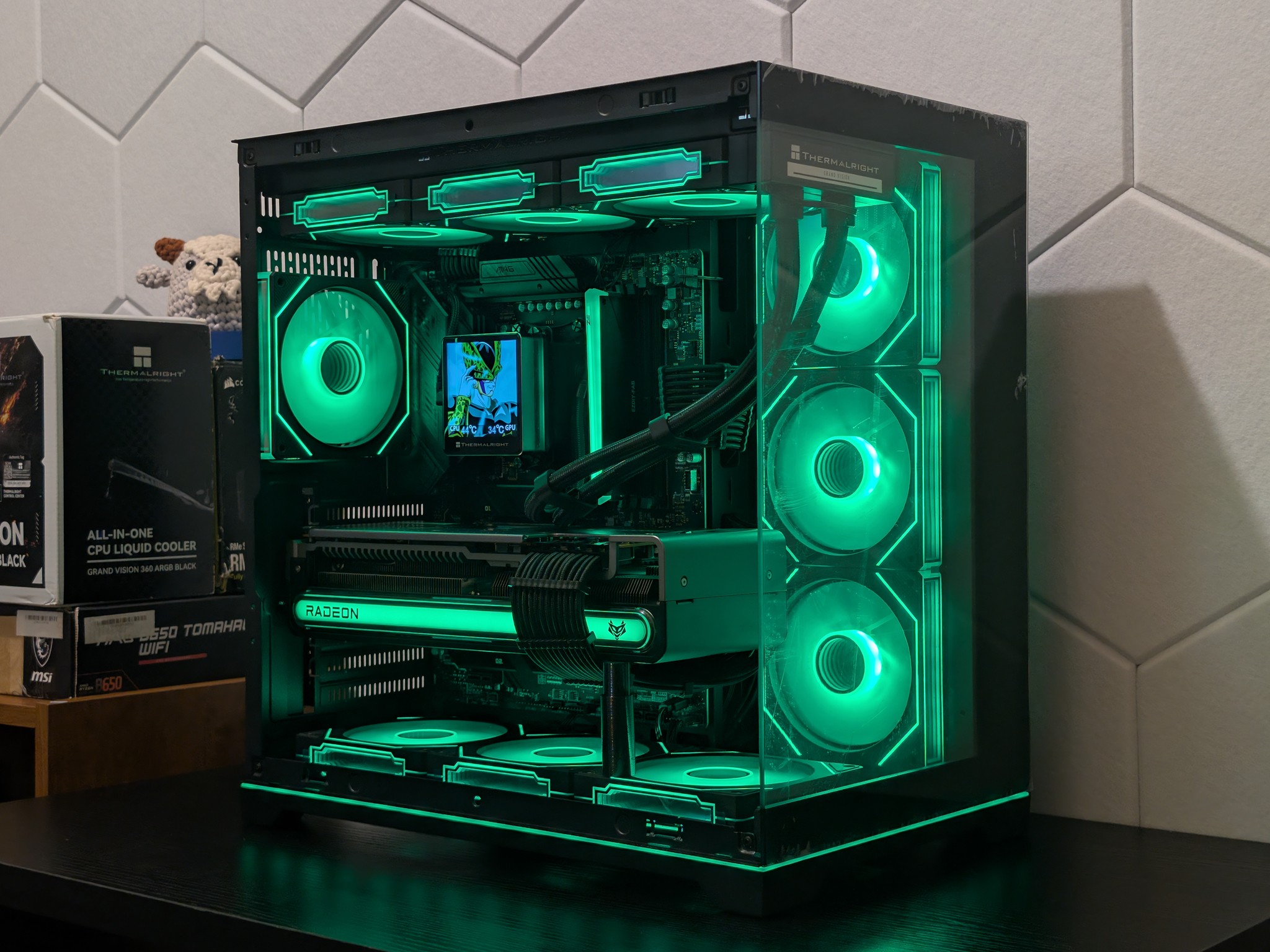 ♠️🔥4K Gaming Beast | RX 7900XTX | Ryzen 9 9900X | 2TB SSD | 32GB RAM | WiFi 6 & Bluetooth🔥♠️