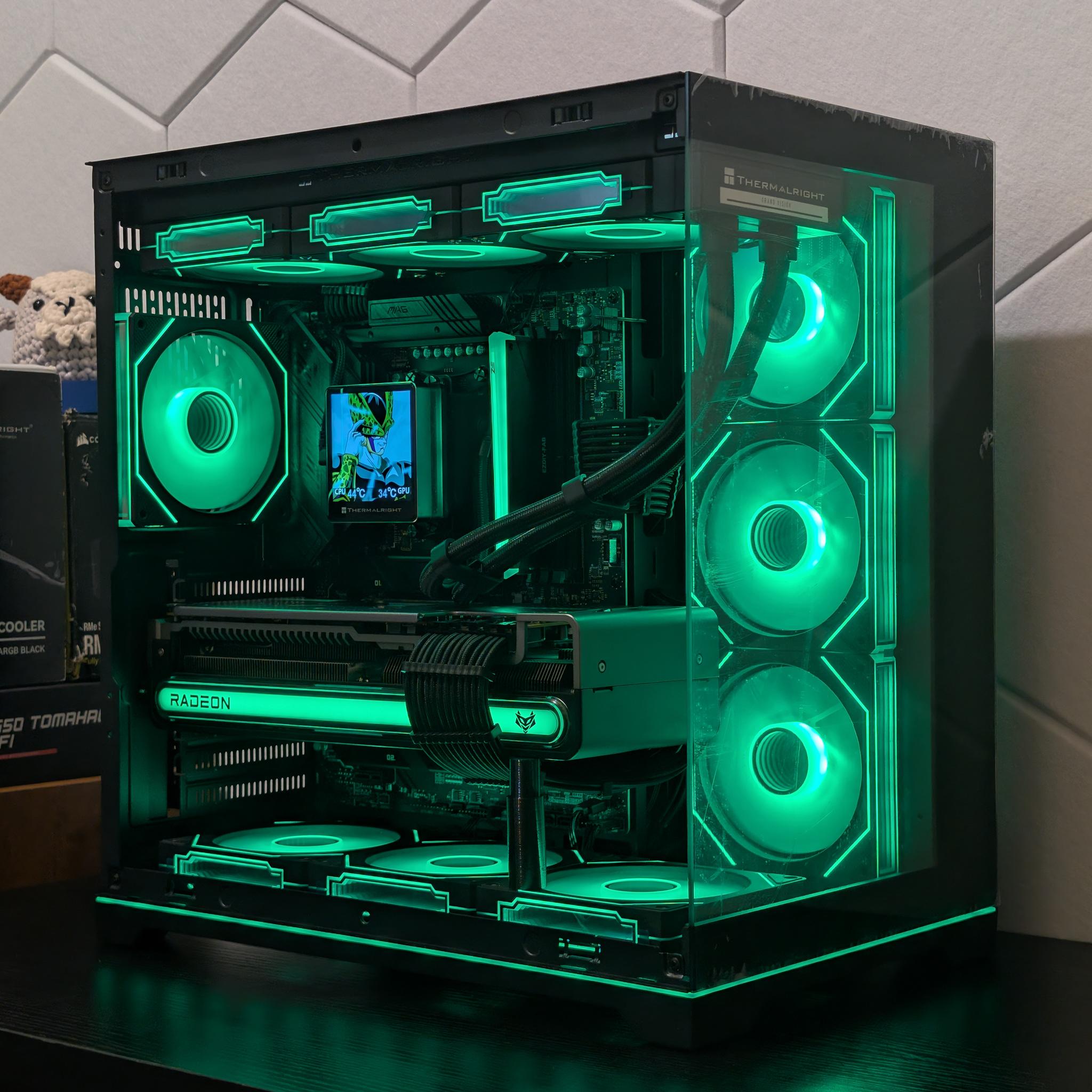 ♠️🔥4K Gaming Beast | RX 7900XTX | Ryzen 9 9900X | 2TB SSD | 32GB RAM | WiFi 6 & Bluetooth🔥♠️