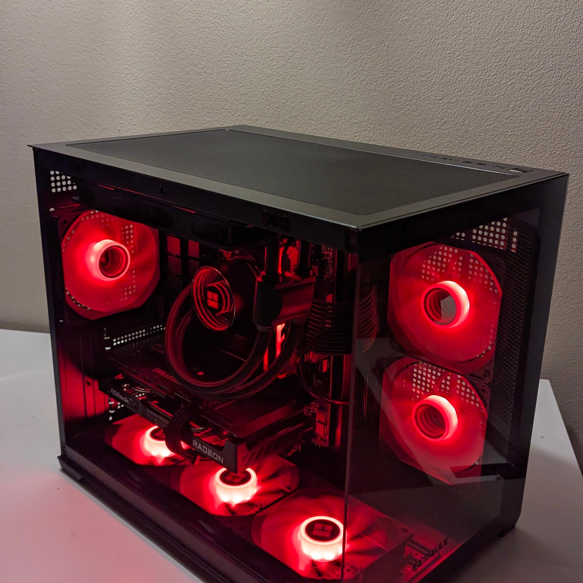 Copy of |RX 9060XT 16GB | Ryzen 9600X| 32GB DDR5 | 1TB SSD | 240mm AIO | Win 11 Pro – ALL NEW
