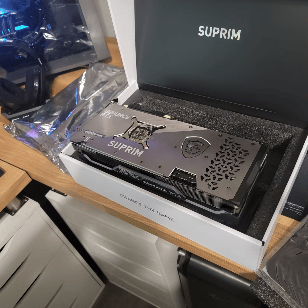 MSI Geforce RTX 3070ti Suprim X 8 GB GDDR6X