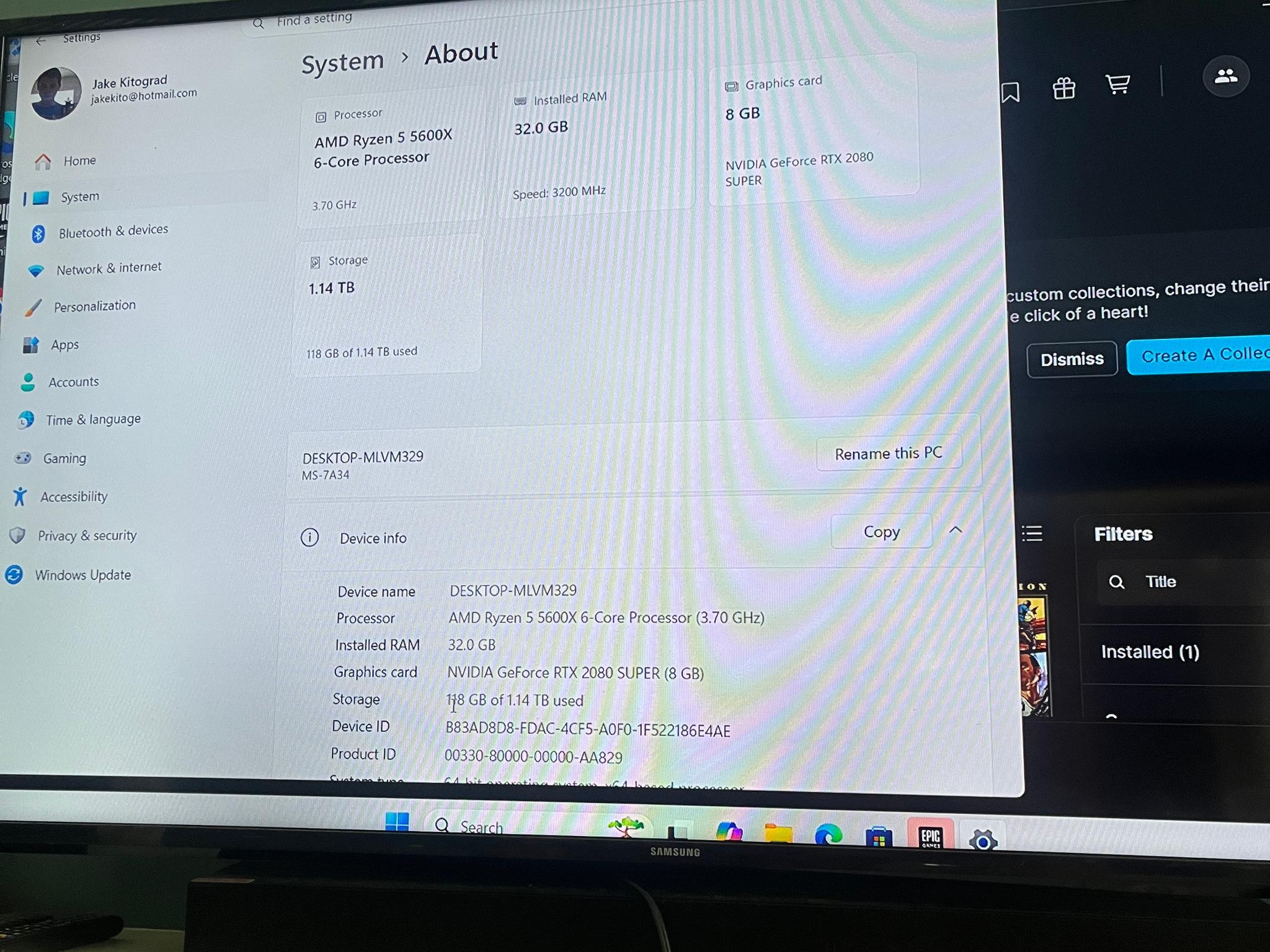 Custom Gaming PC