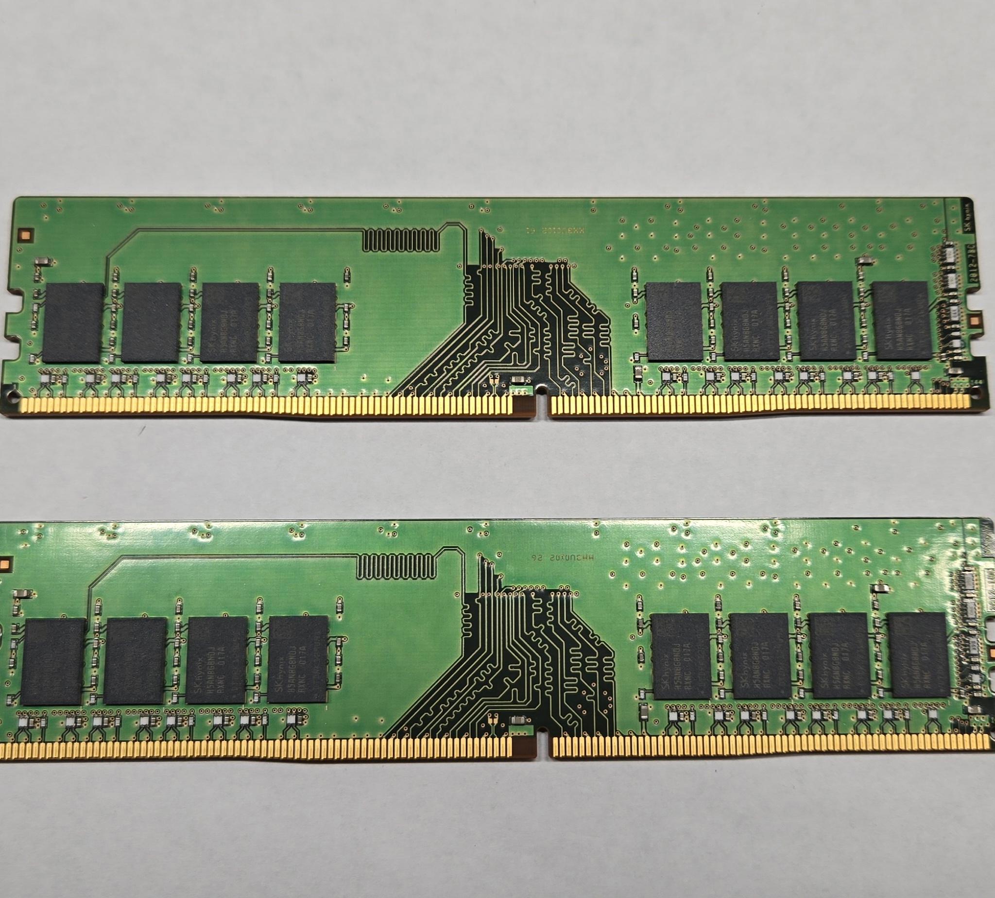 SK Hynix 8GB DDR4 3200MHz Desktop RAM (Matching Pair - 16GB Total